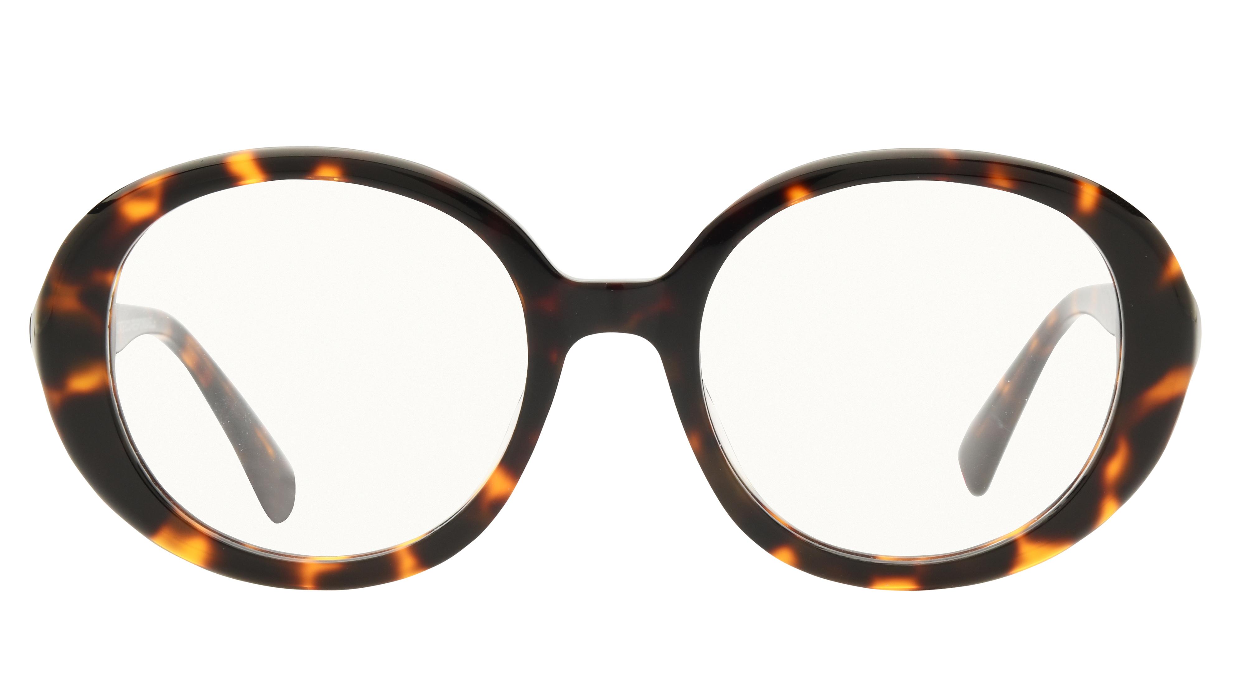 Lunettes de vue French Disorder Femme Écaille Ovale Fd2505 Face