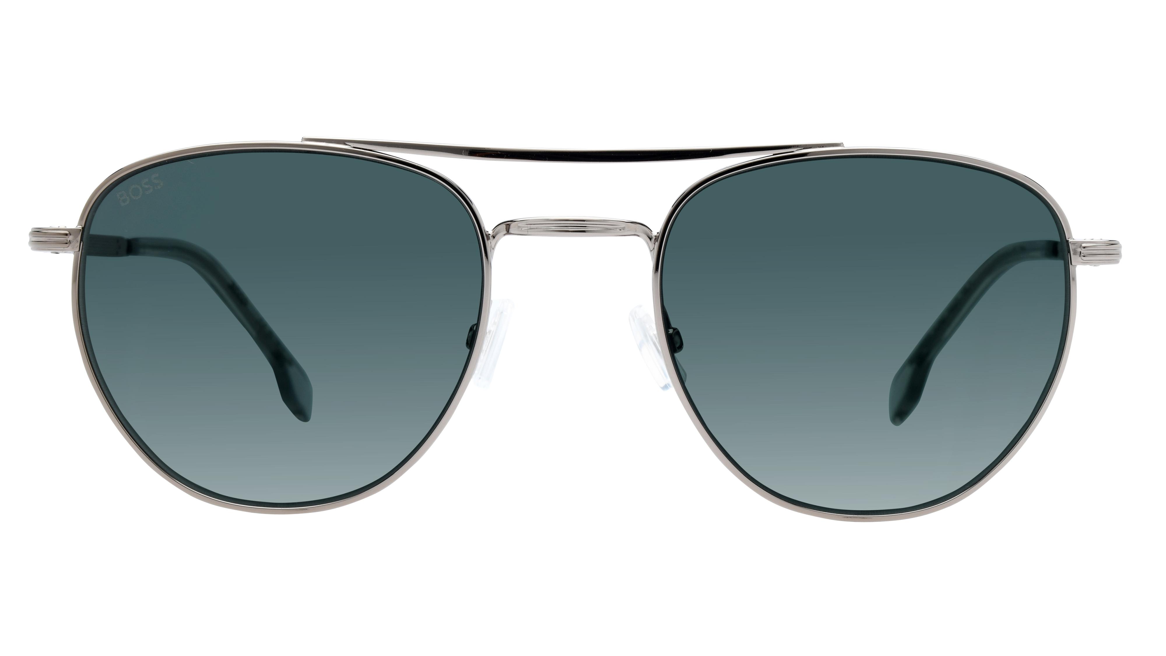 Lunettes de soleil Boss Homme Argent Rectangle Boss1631/S Face