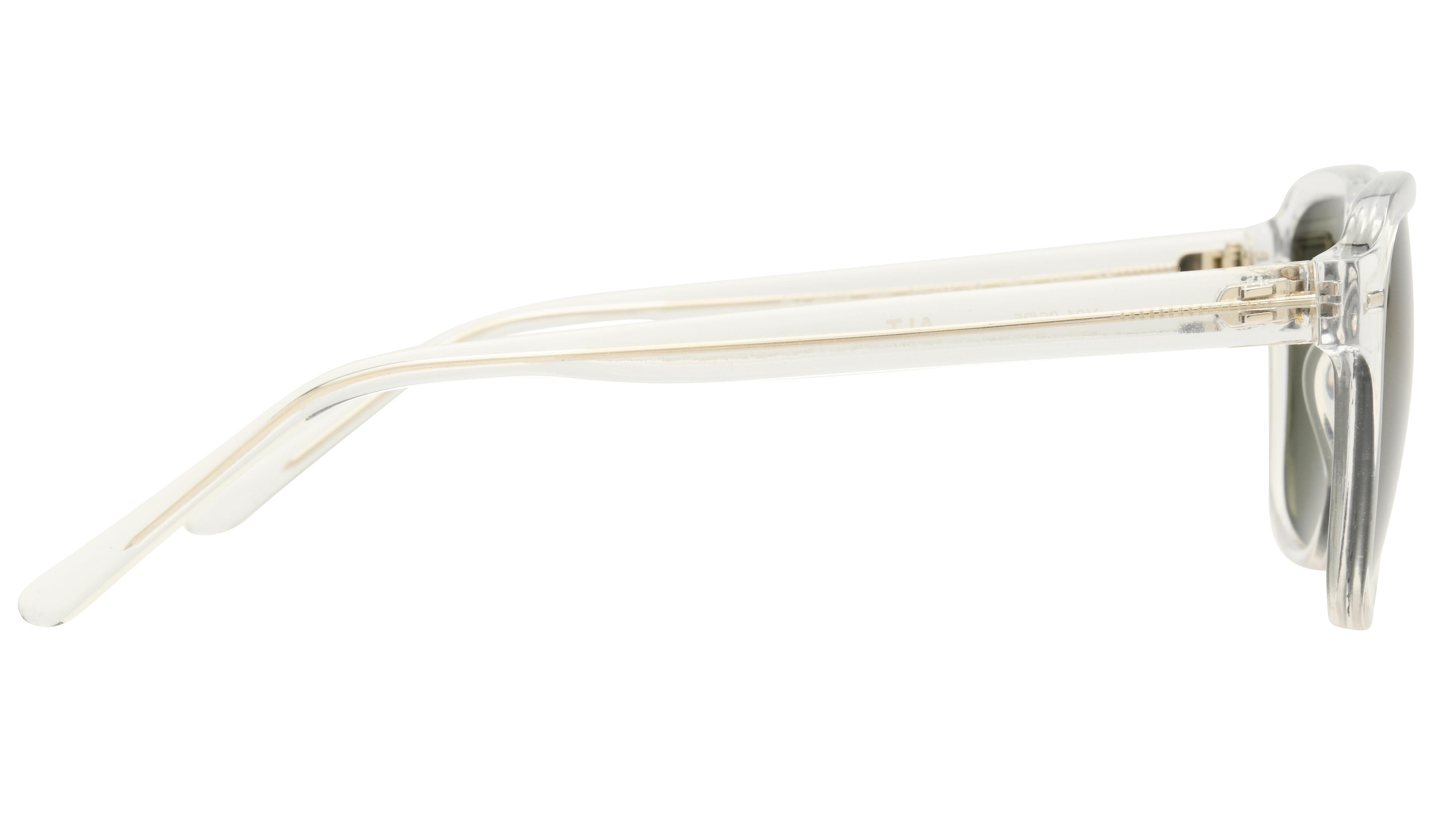 Lunettes de soleil Alternance Mixte Transparent Rectangle alt26202 Droite