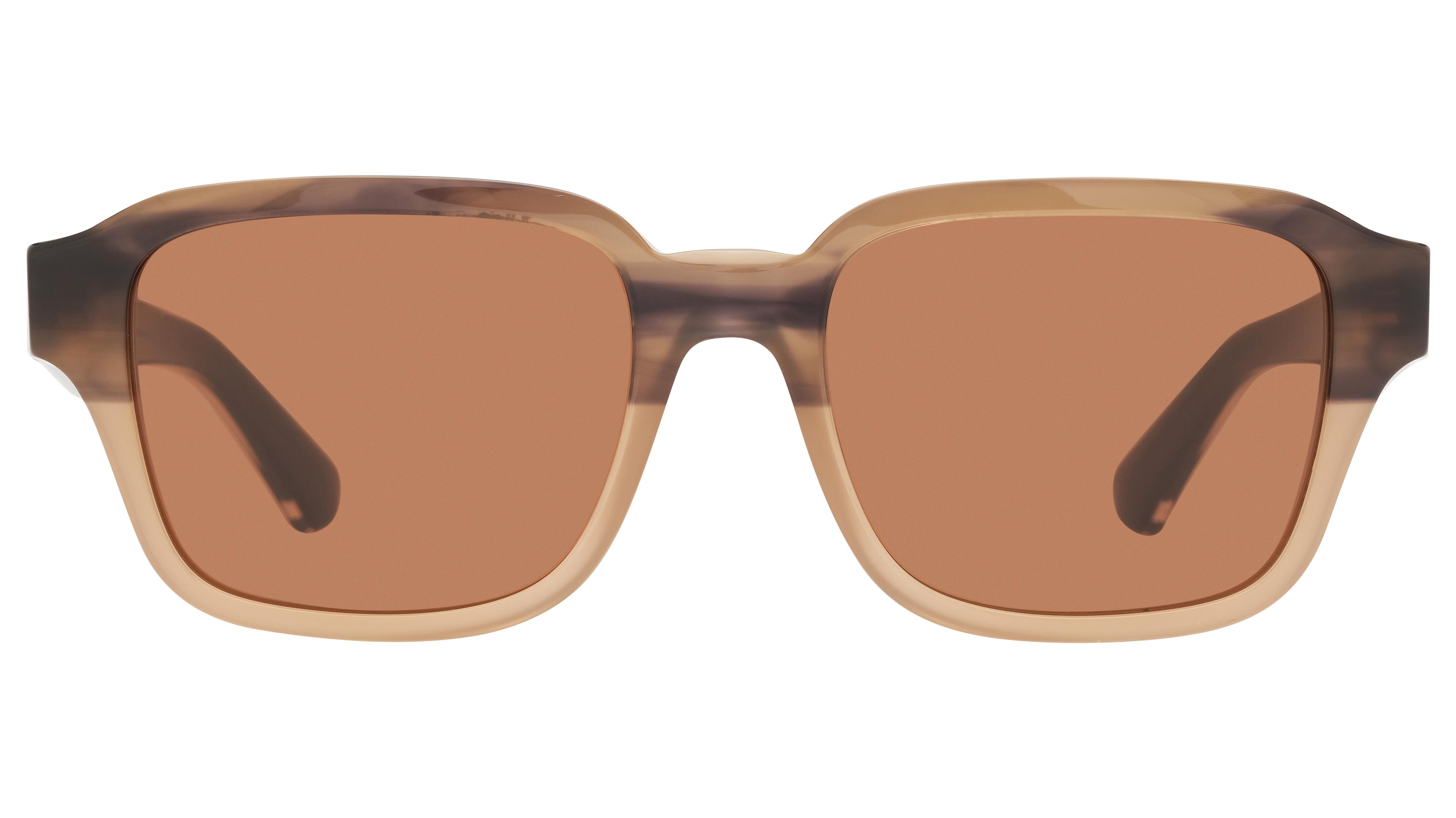 Lunettes de soleil Burberry Homme Marron Carré be4484 Face