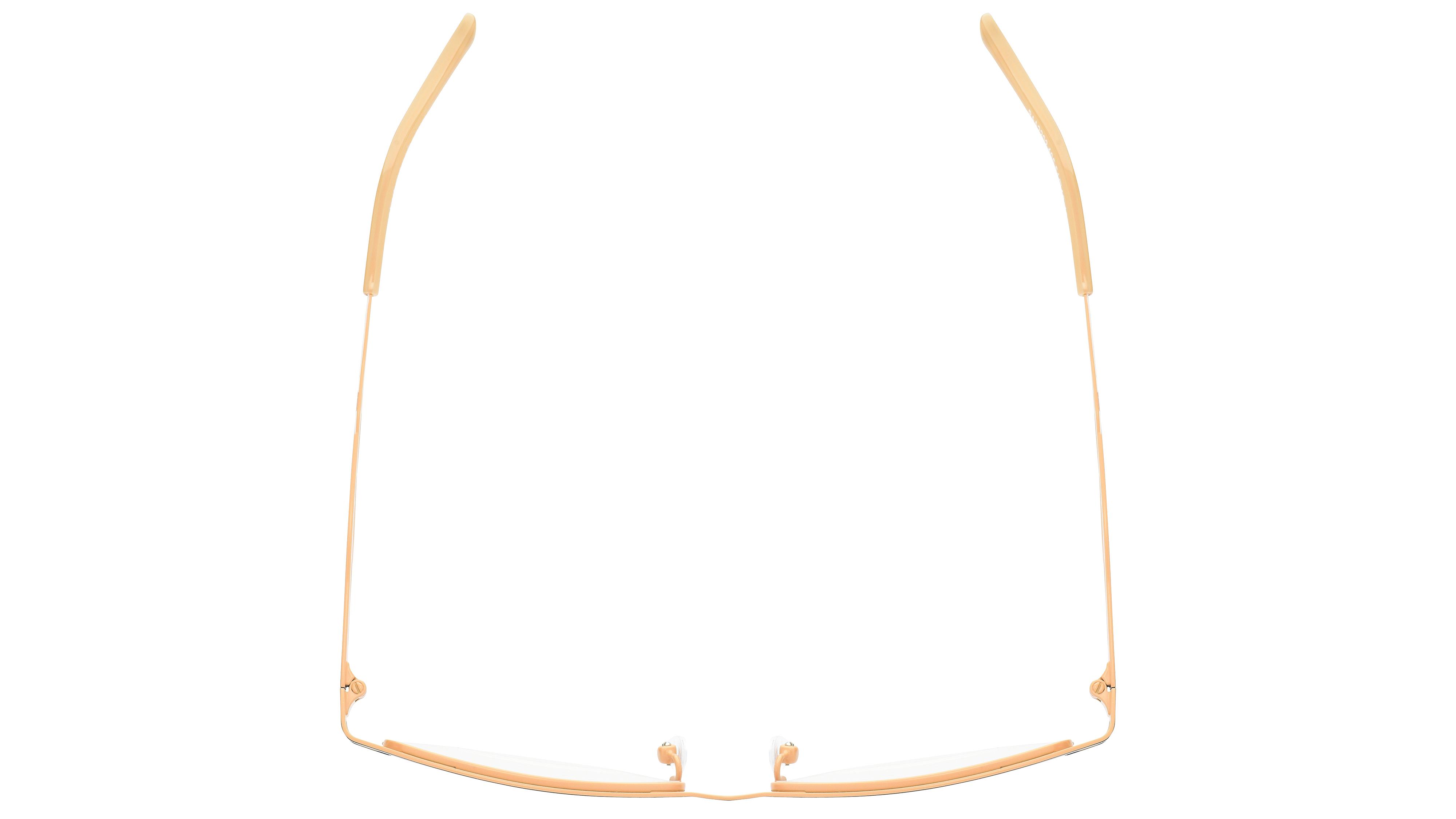Lunettes de vue Baïa Femme Noir Rectangle Baa2202 Dessus
