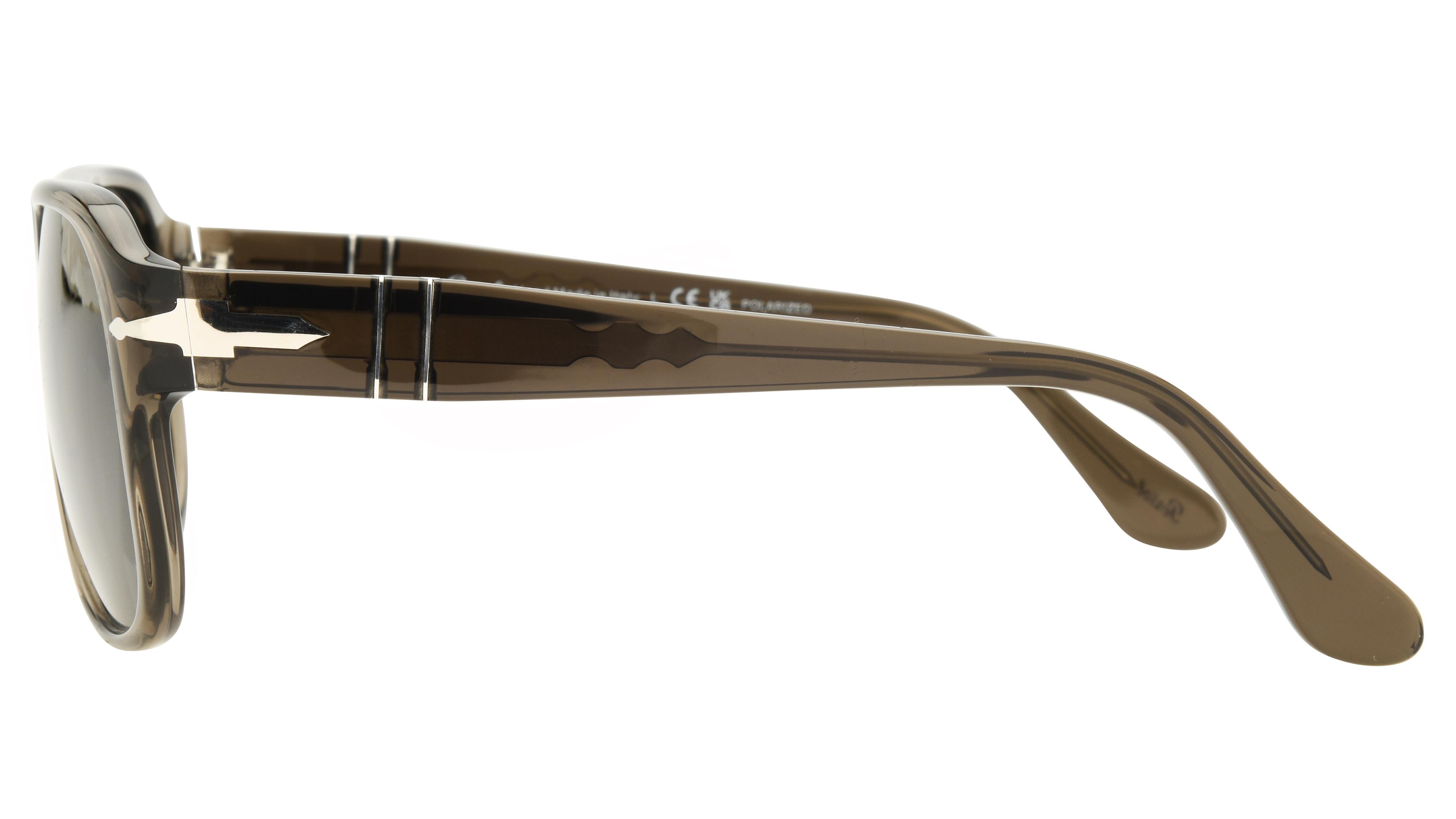 Lunettes de soleil Persol Mixte Gris Rectangle PO3310S Gauche