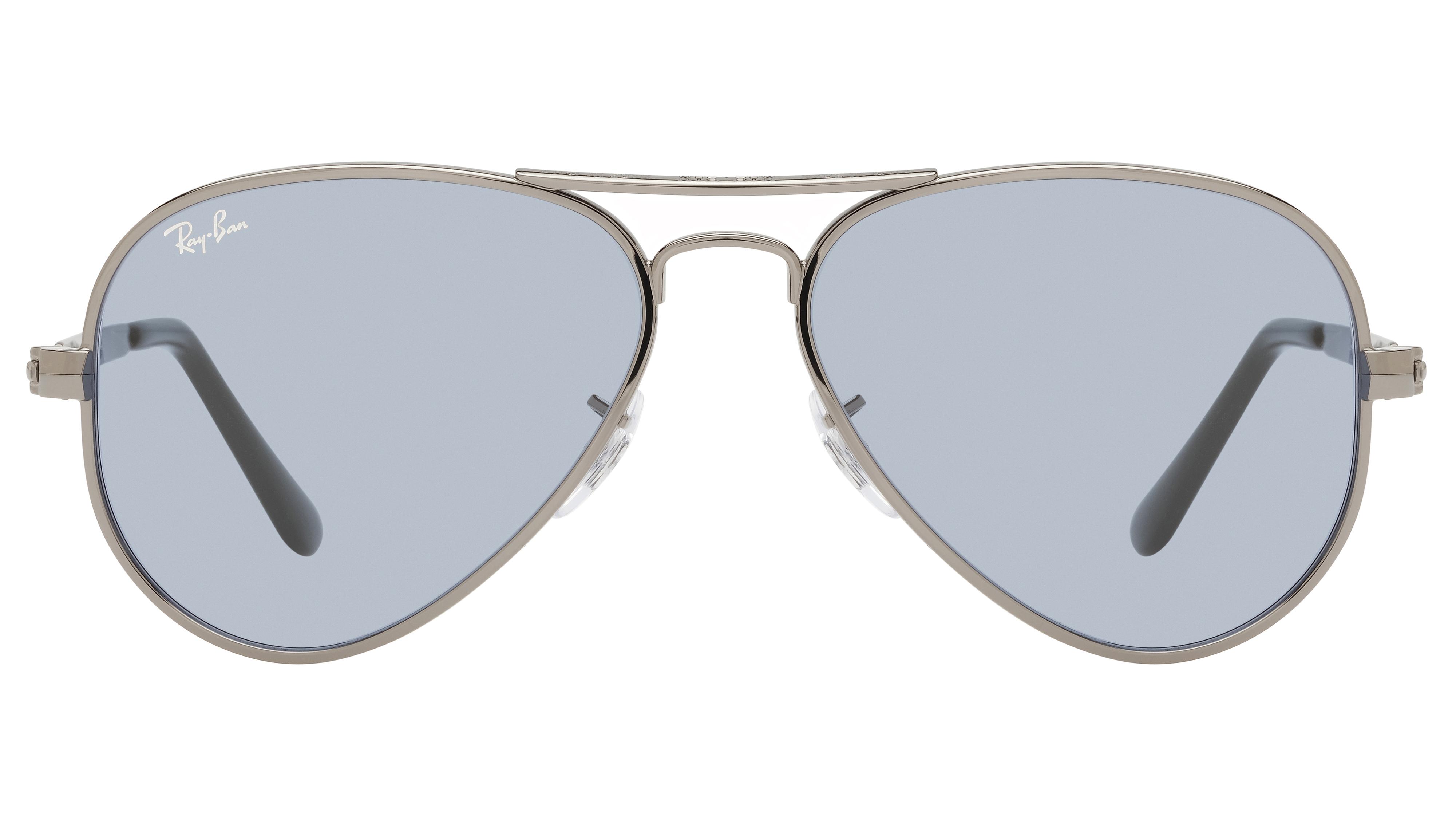 Lunettes de soleil Ray-Ban Mixte Gris Aviateur rb3925 Face