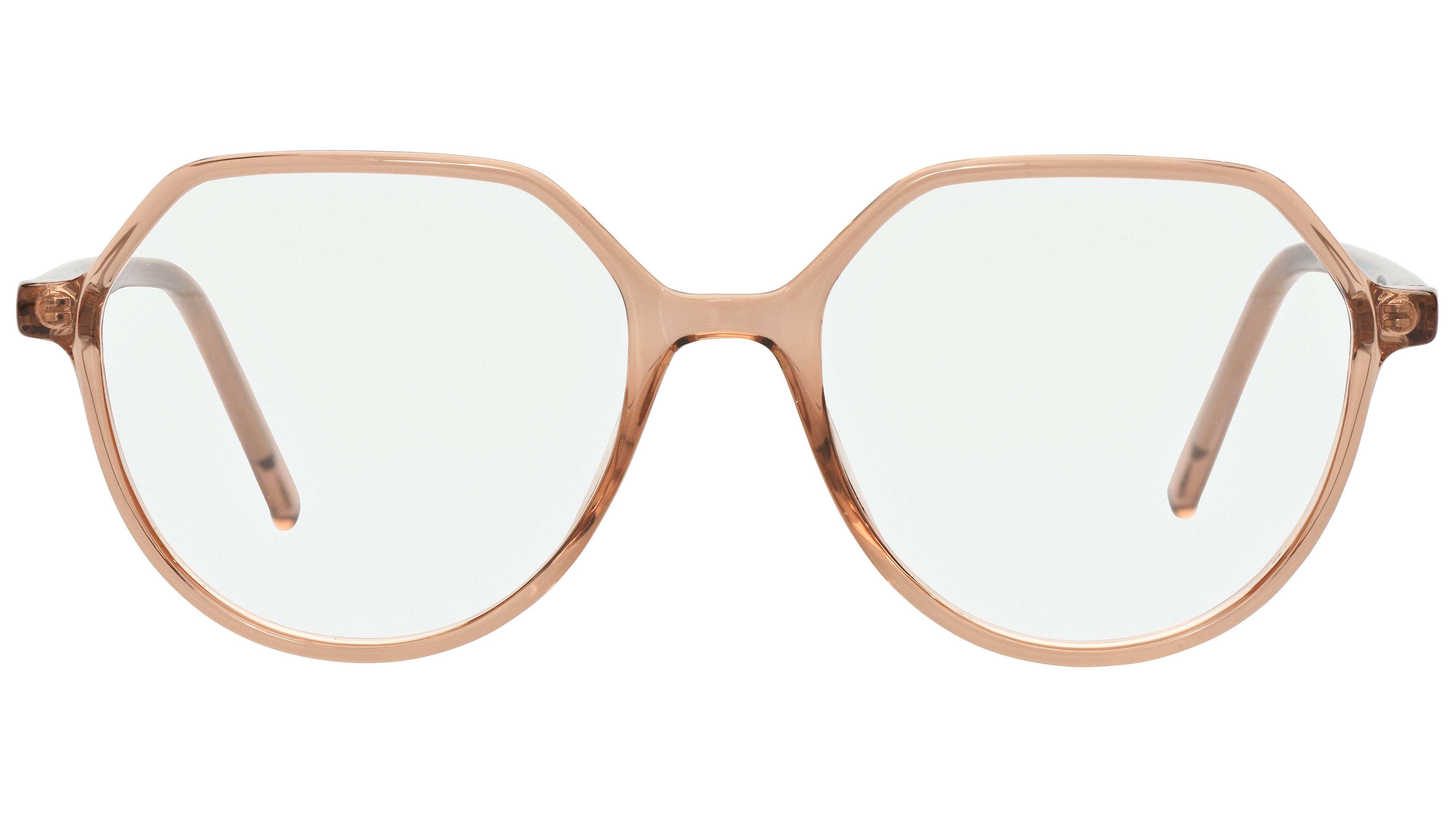 Lunettes de vue Alternance Femme Marron Ronde Alt21105 Face