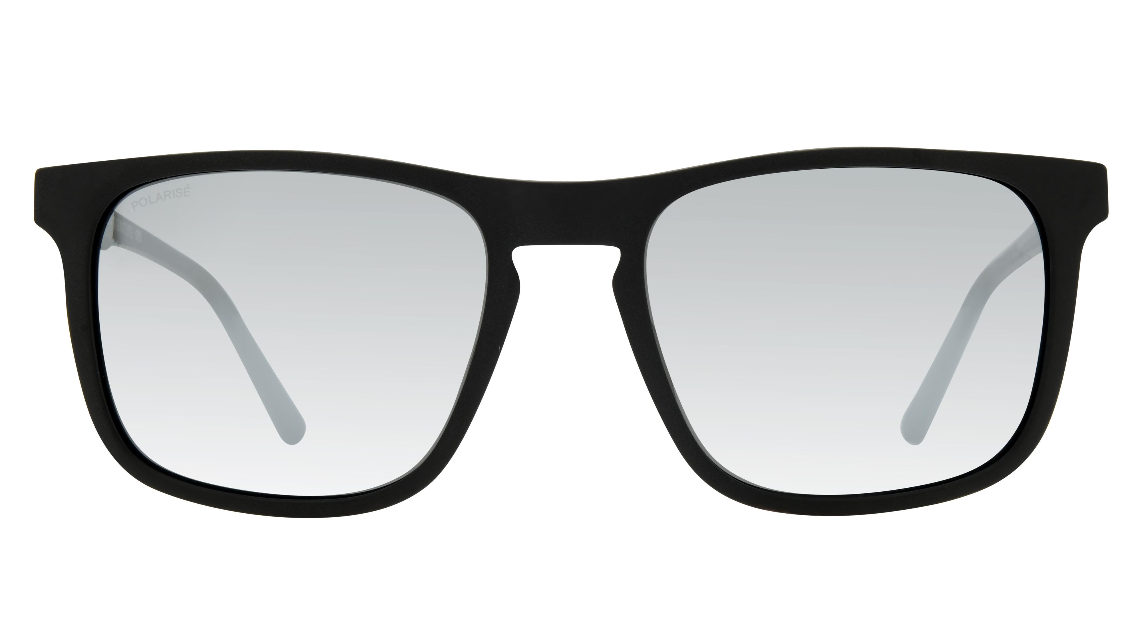 Lunettes de soleil Signature Krys Homme Noir Rectangle Ske2540-E Face