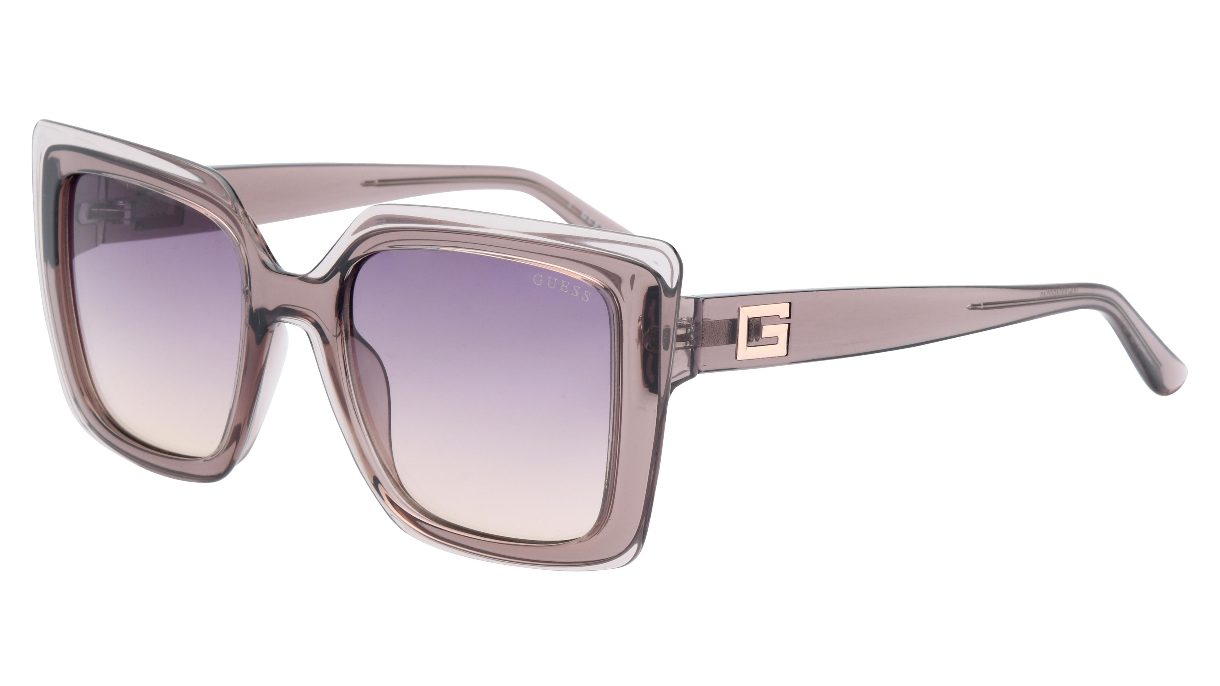 Lunettes de soleil Guess Femme Marron Carré GU7908 Trois-Quart