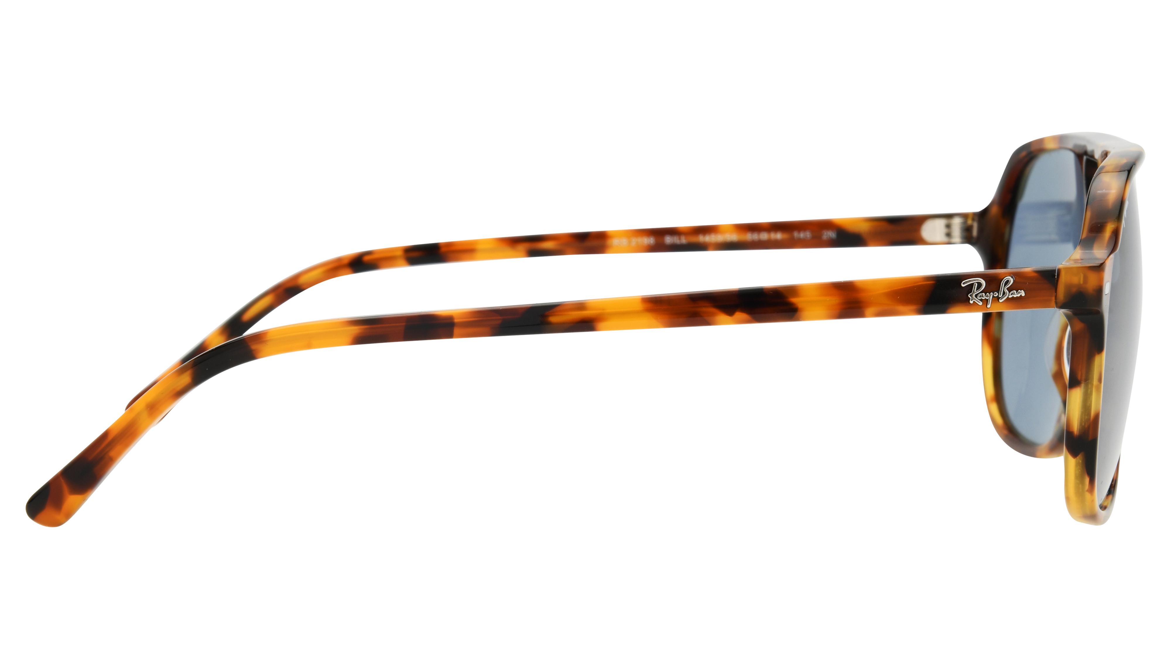 Lunettes de soleil Ray-Ban Mixte Écaille Aviateur Rb2198 Droite