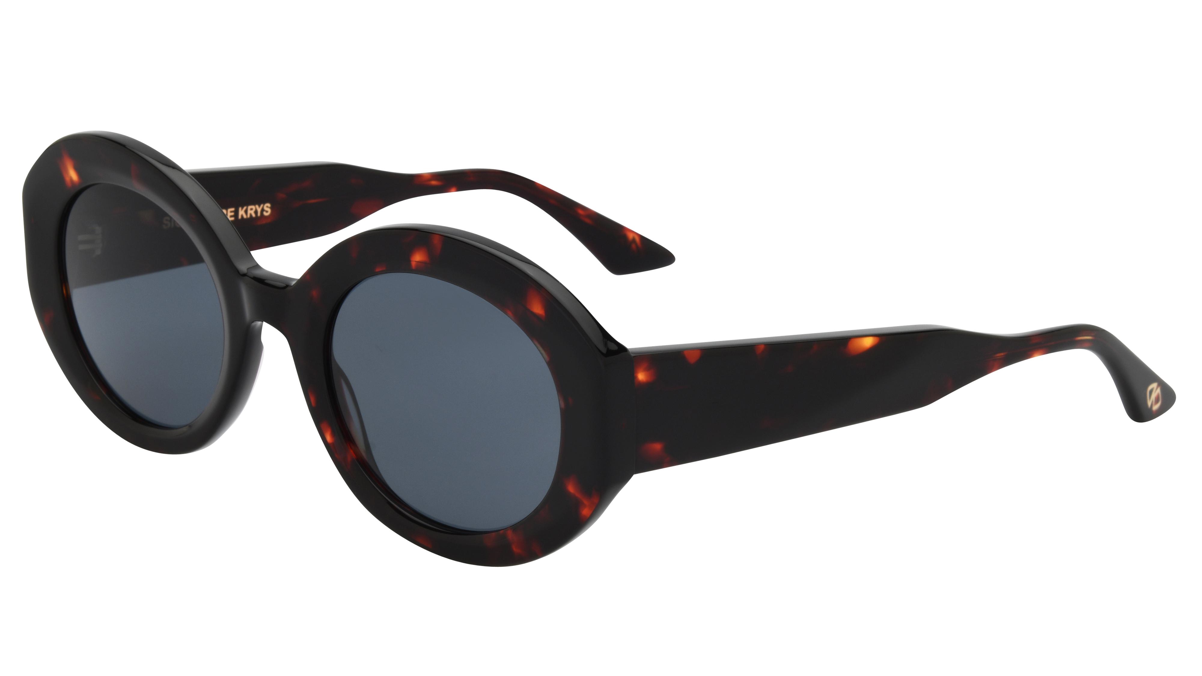 Lunettes de soleil Signature Krys Femme Écaille Ovale espiegle Trois-Quart