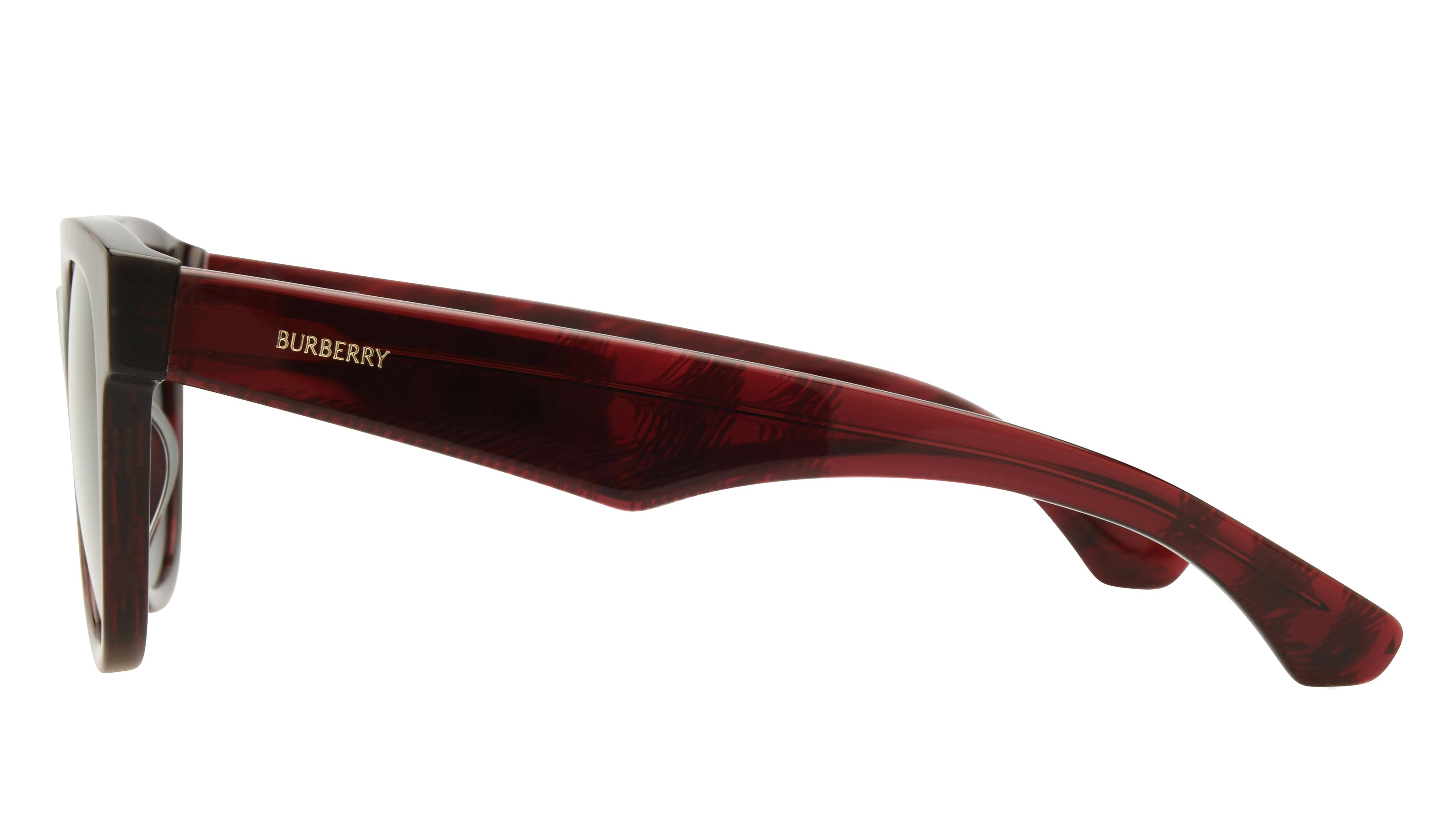 Lunettes de soleil Burberry Femme Rouge Papillon BE4432U Gauche