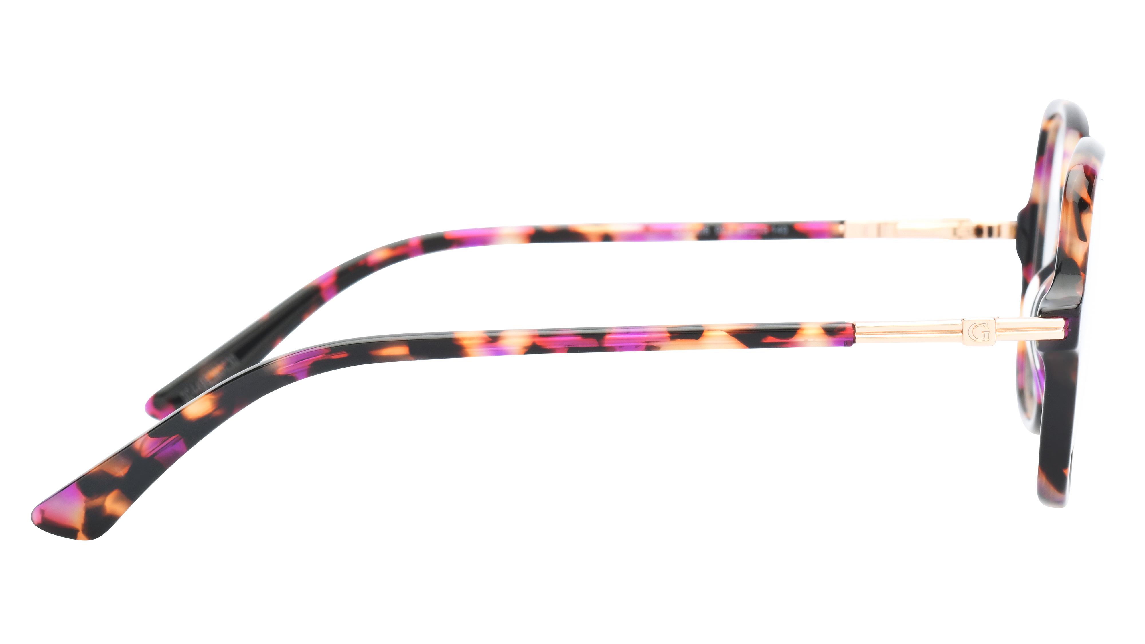 Lunettes de vue Guess Femme Écaille Carré GU2906 Droite