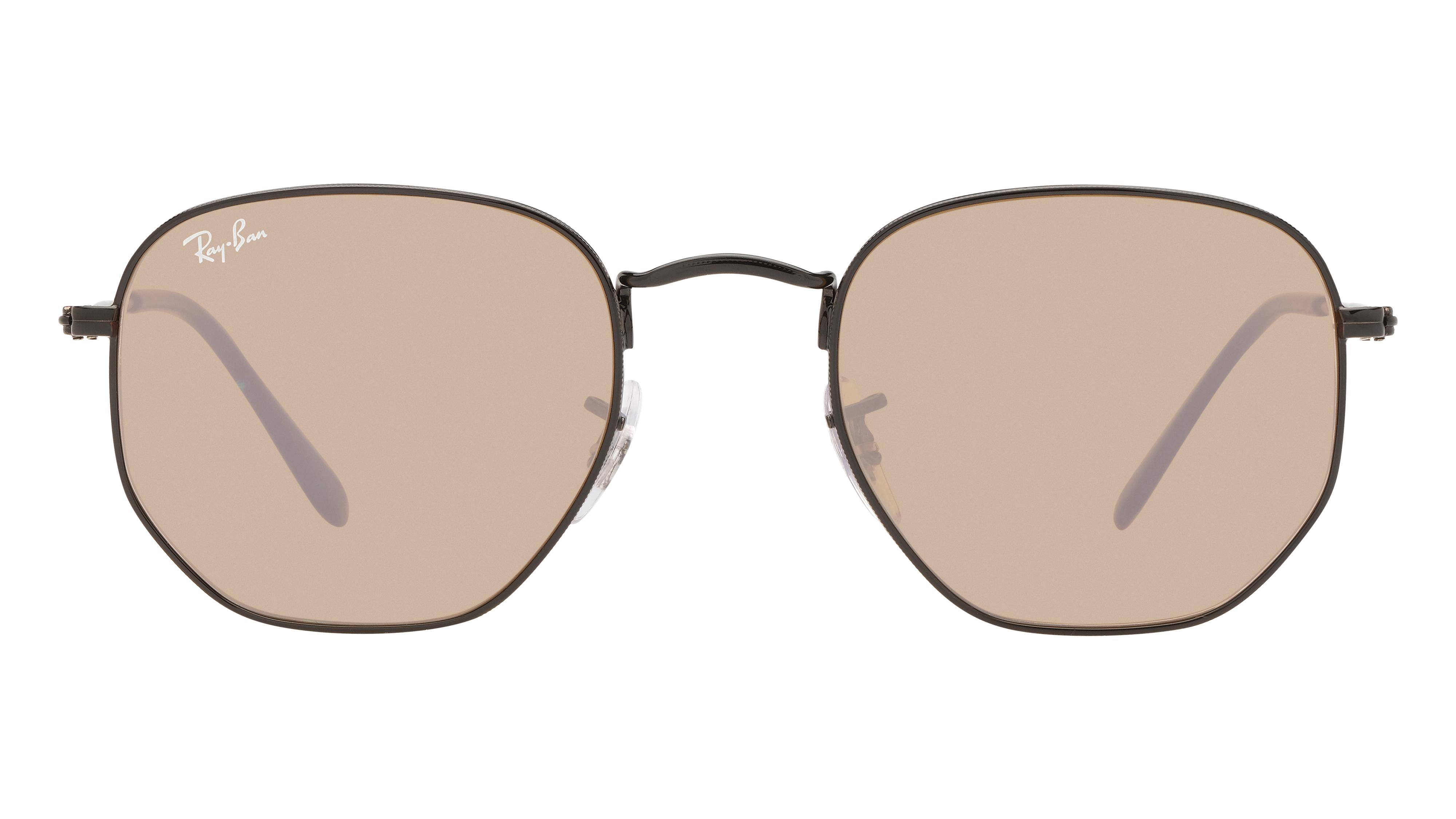 Lunettes de soleil Ray-Ban Mixte Noir Angulaire rb3548N Face