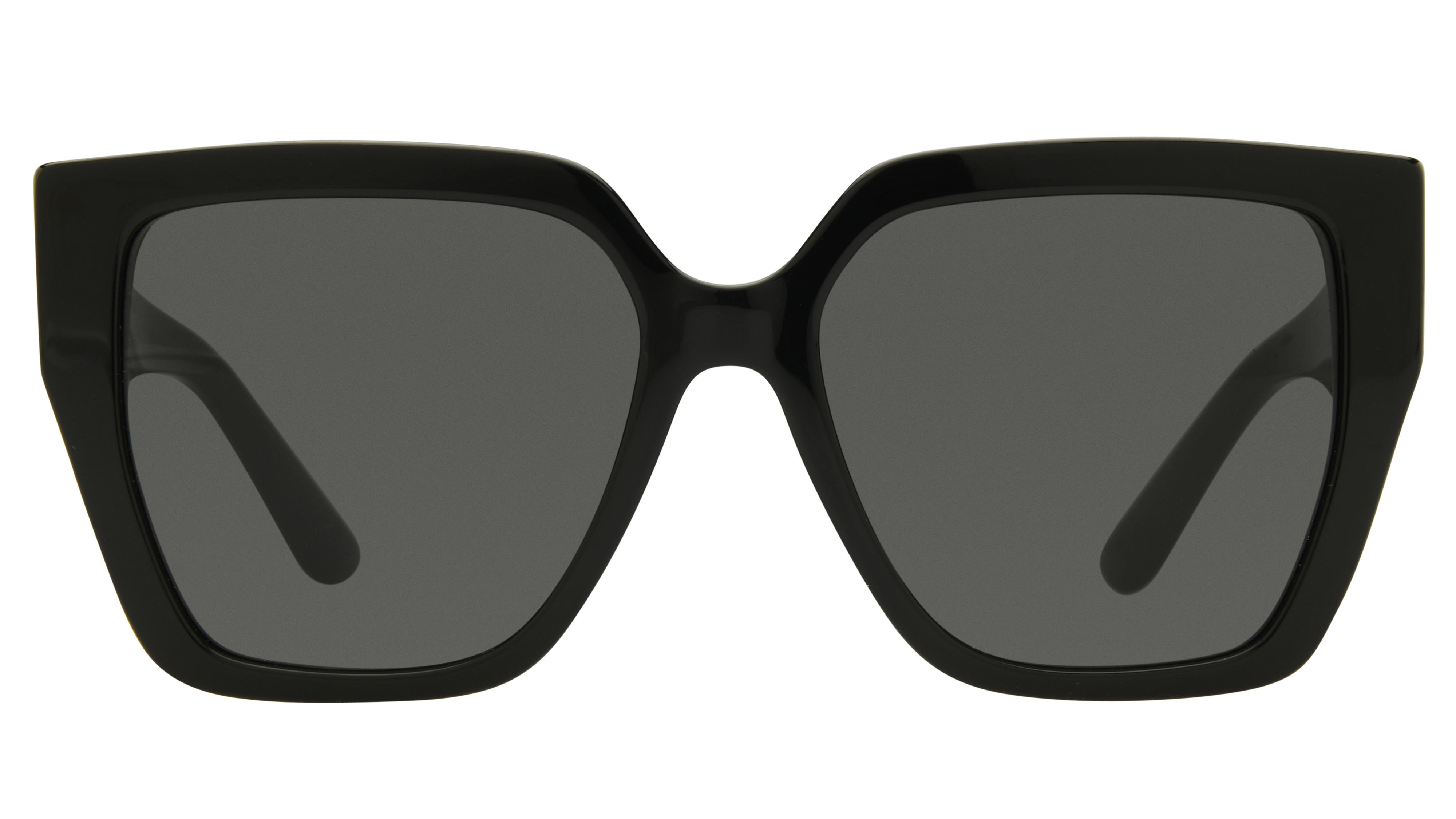 Lunettes de soleil  Femme Noir Carré dg4438 Face