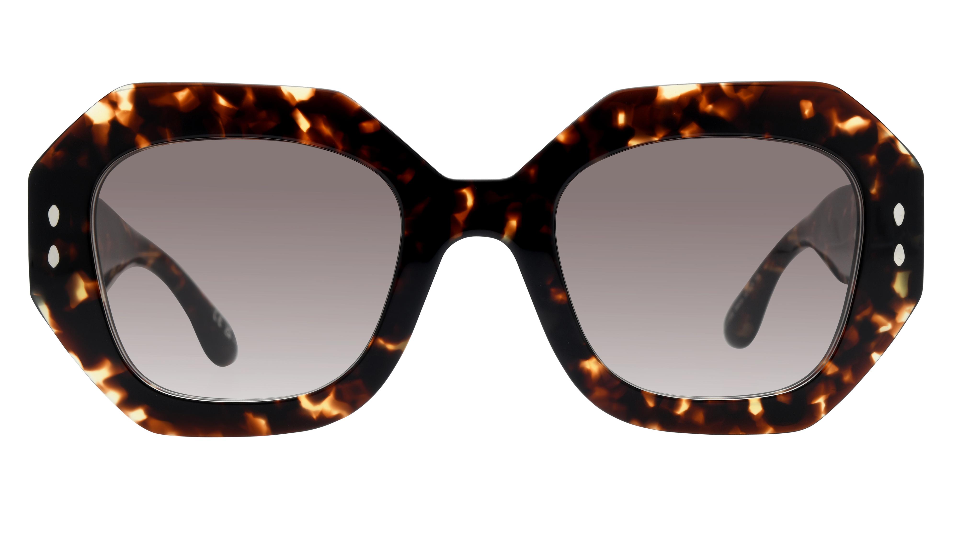 Lunettes de soleil Isabel Marant Femme Écaille Rectangle Im0173/S Face