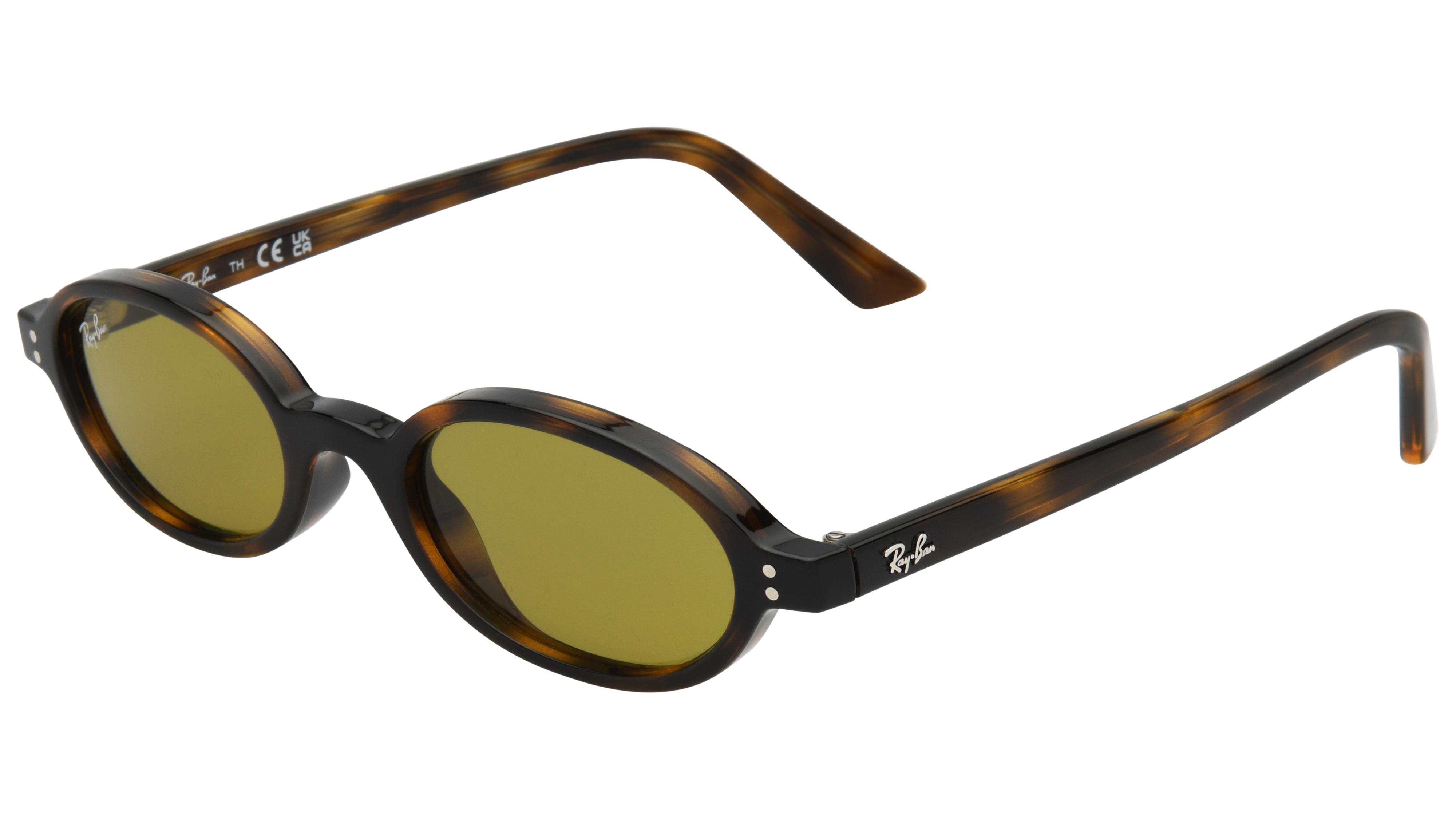 Lunettes de soleil Ray-Ban Mixte Écaille Ovale RB4472 Trois-Quart