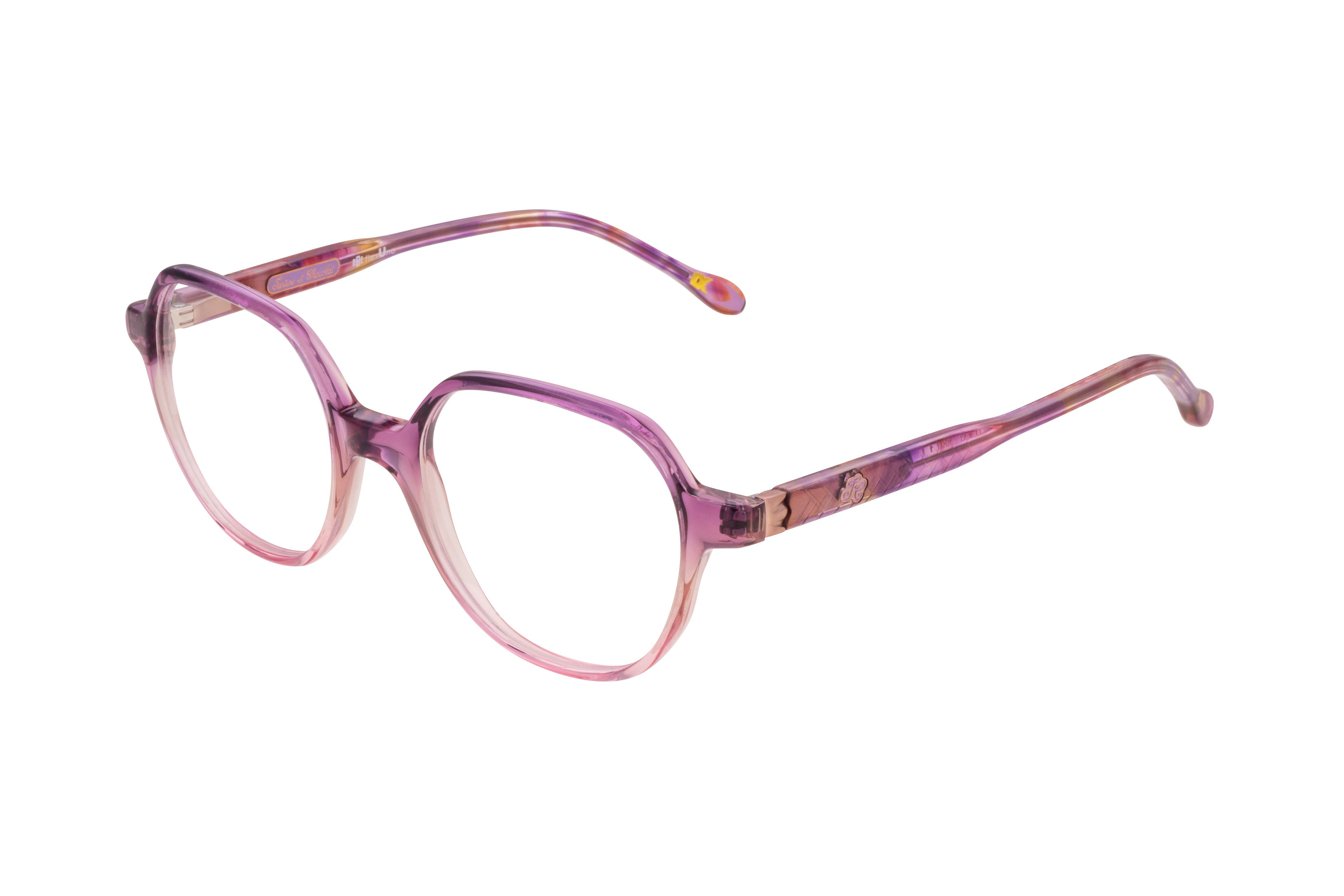 Lunettes de vue Tartine et Chocolat  Violet Carré TCAA408D41 Gauche