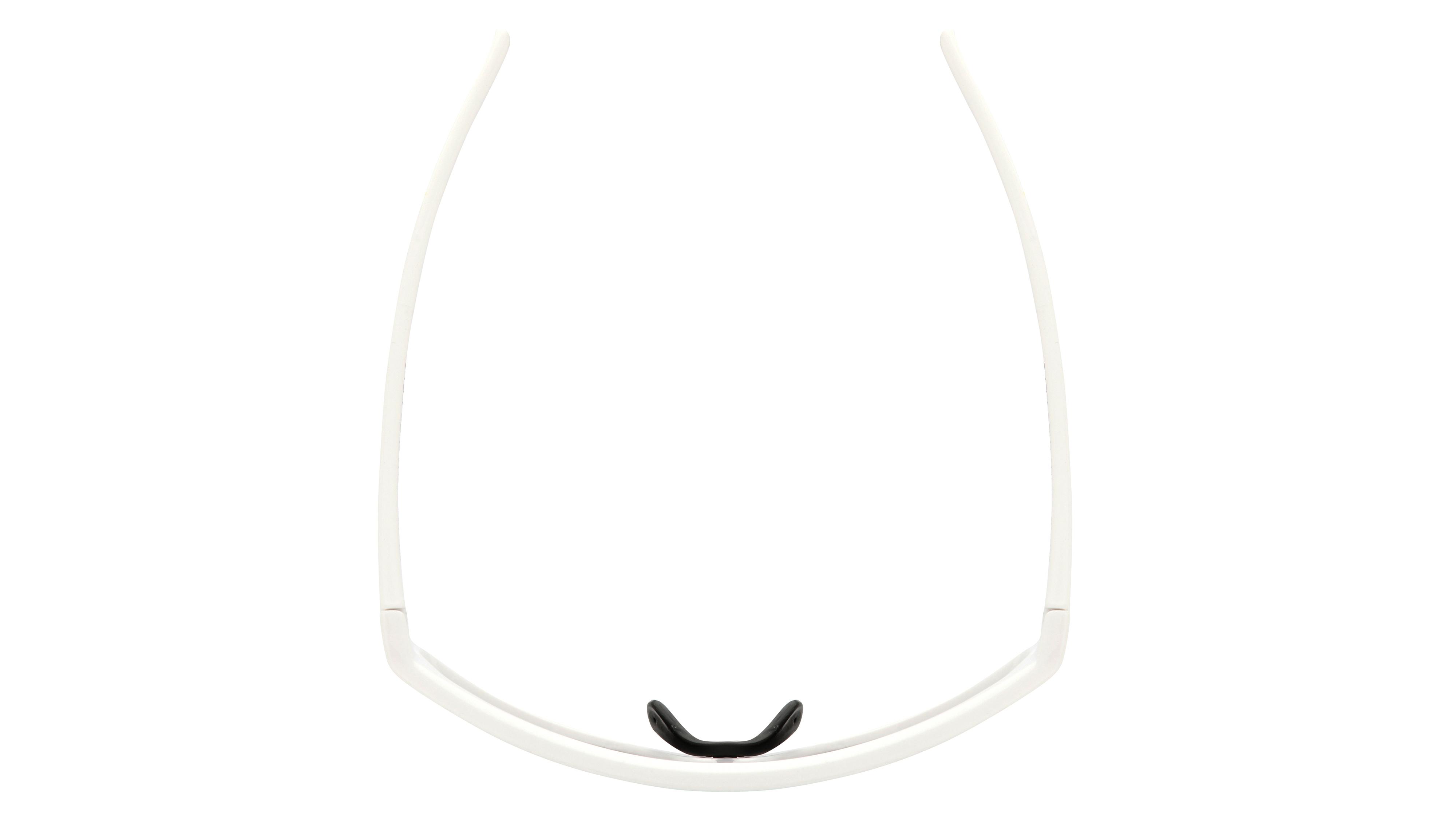 Lunettes de soleil Signature Krys Mixte Blanc Aviateur Tdf2025 Dessus
