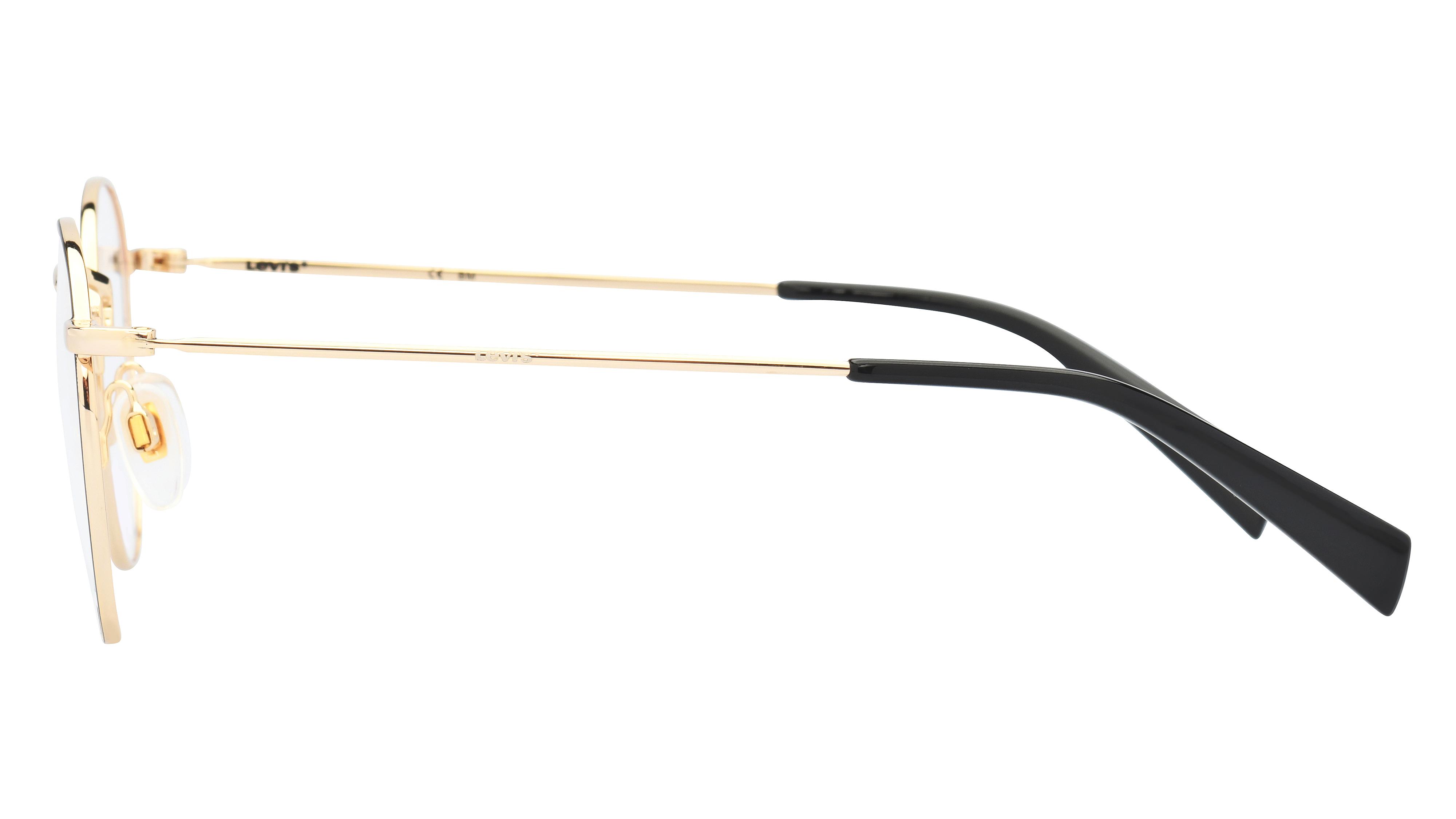 Lunettes de vue Levi's Mixte Noir Ronde Lv1007 Gauche