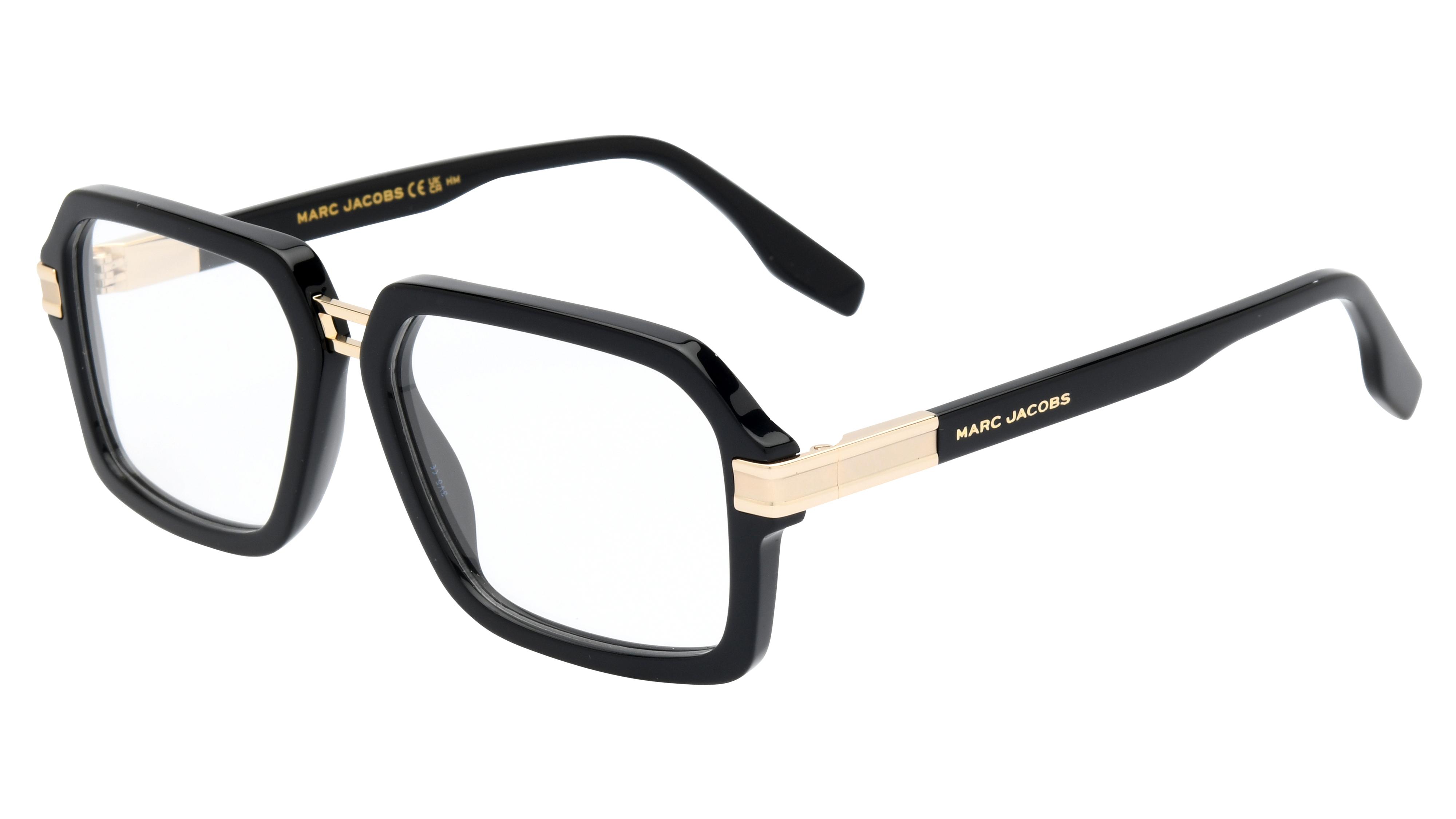 Lunettes de vue Marc Jacobs Marc715 807 Noir Brillant Carre Krys