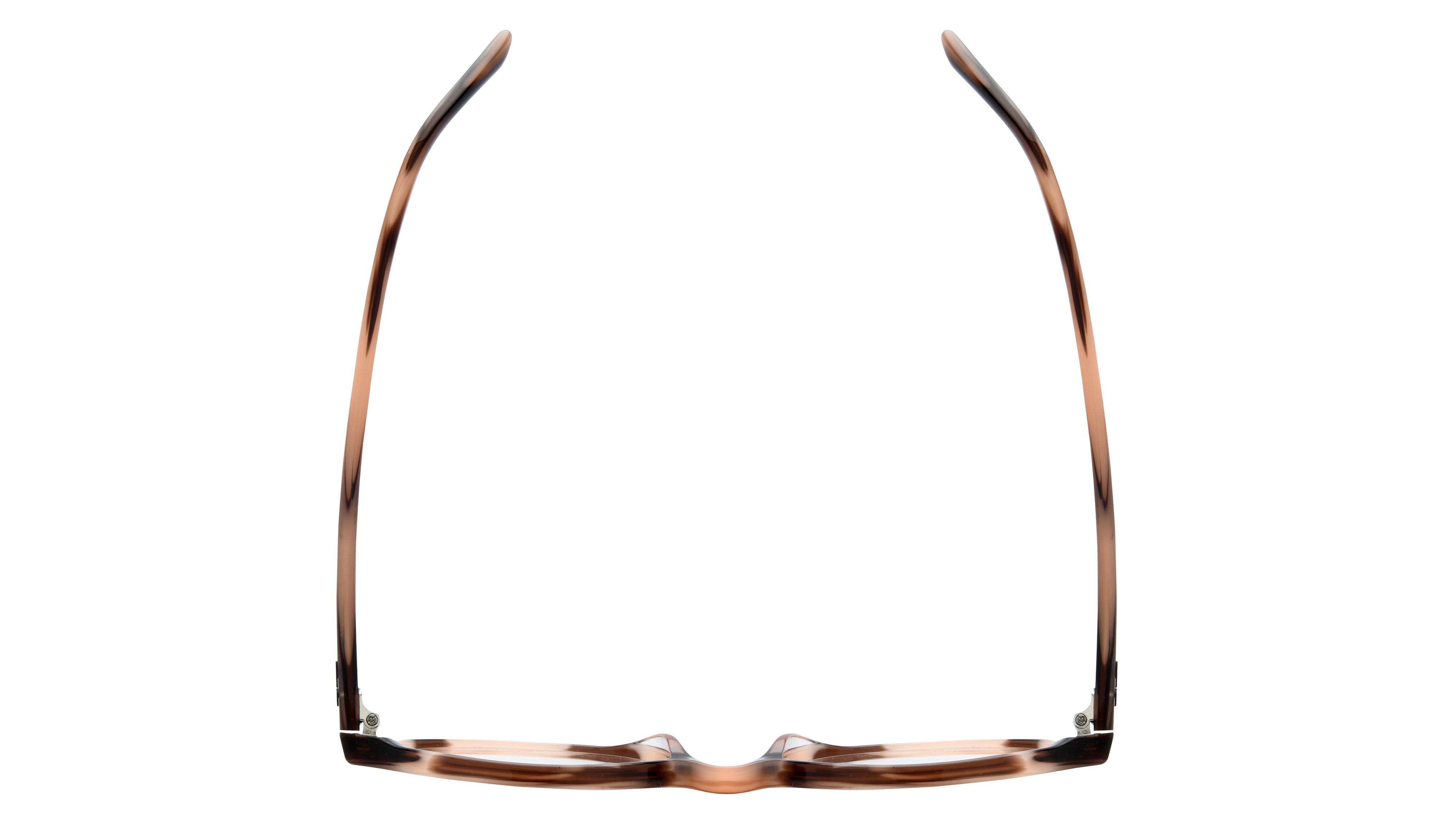 Lunettes de vue Ray-Ban Mixte Rose Carré Rx5395 Dessus