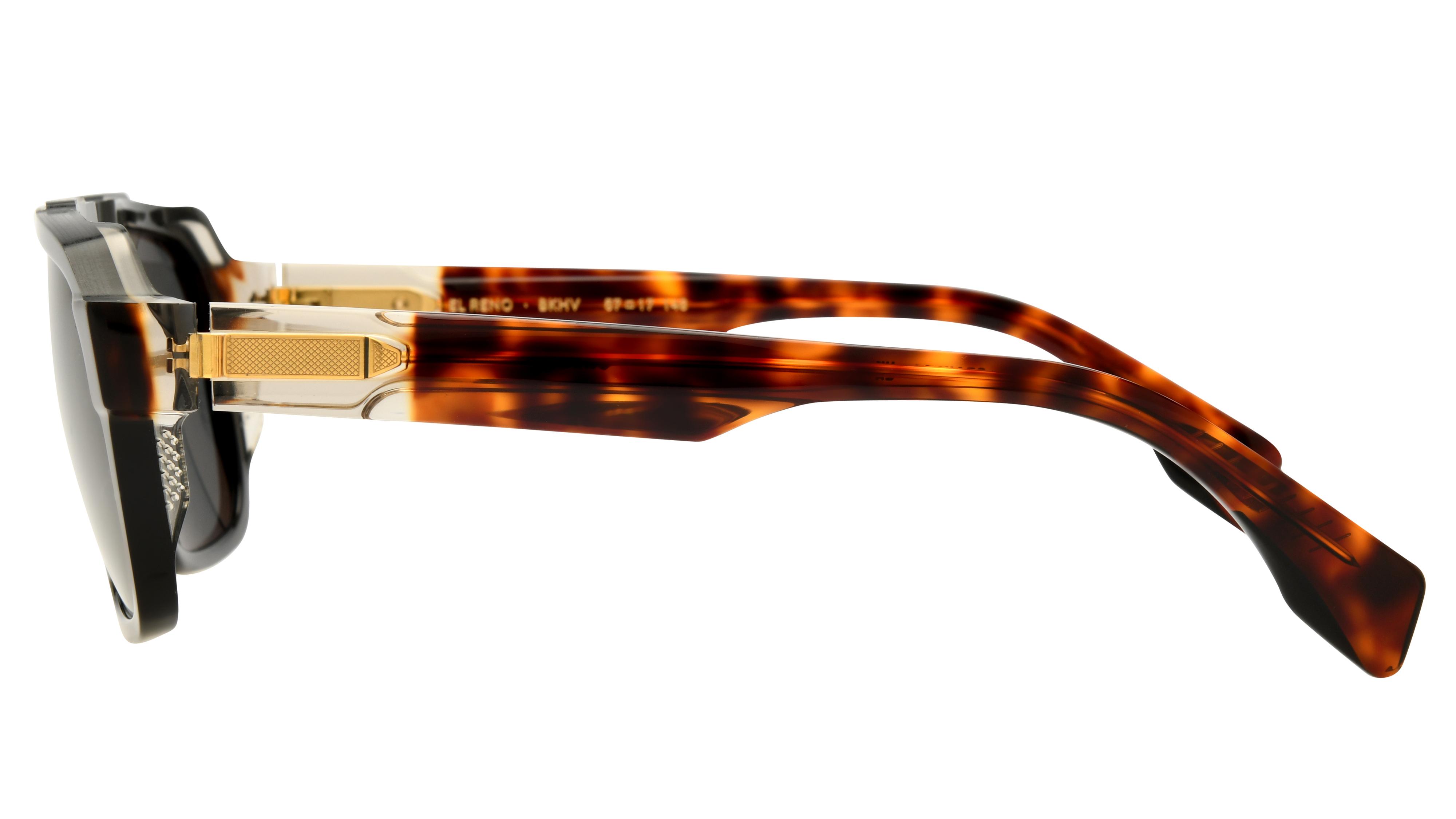 Lunettes de soleil Etnia Barcelona Homme Noir Aviateur El Gauche