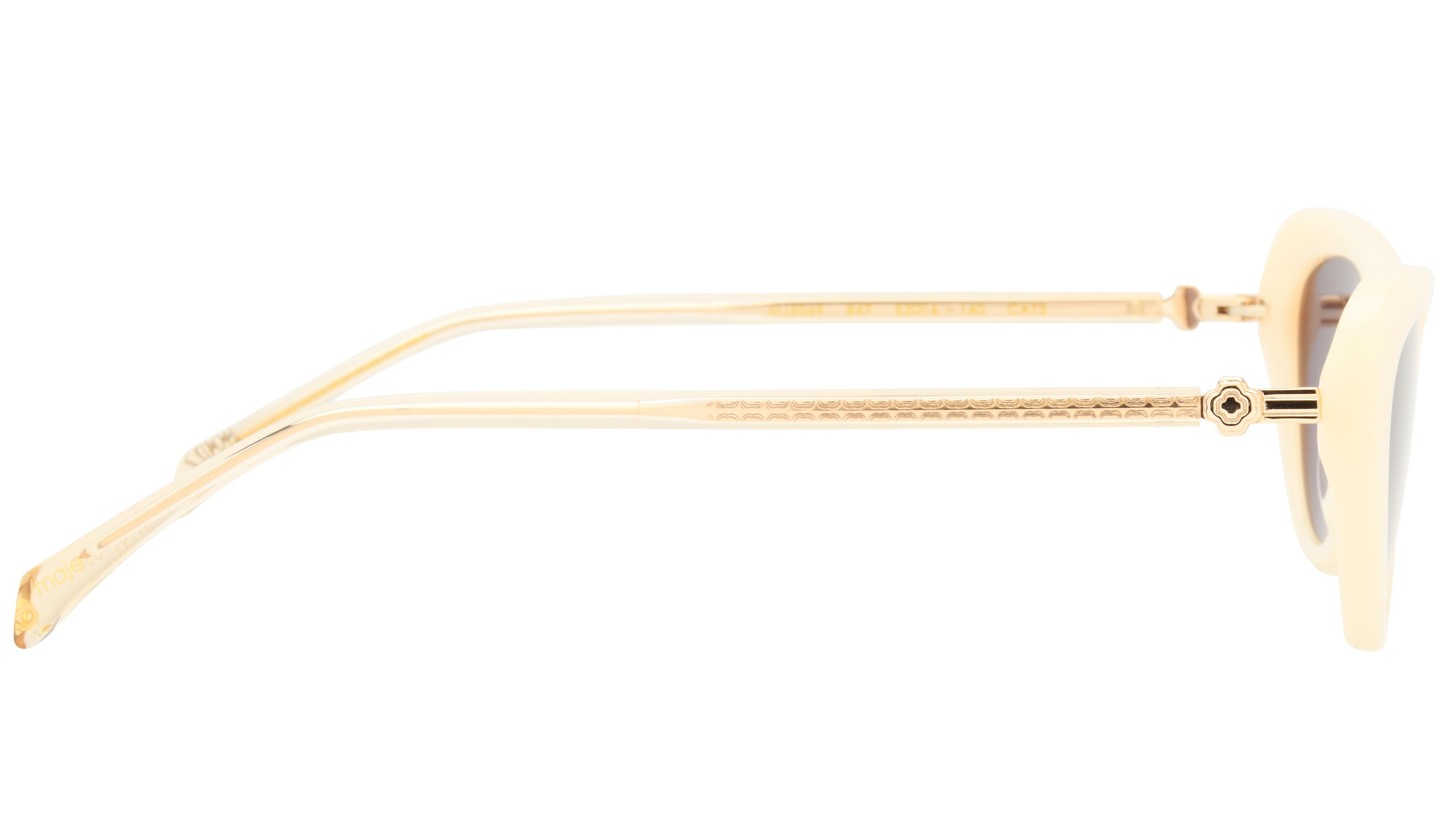 Lunettes de soleil Maje Femme Marron Papillon MJ5069 Droite