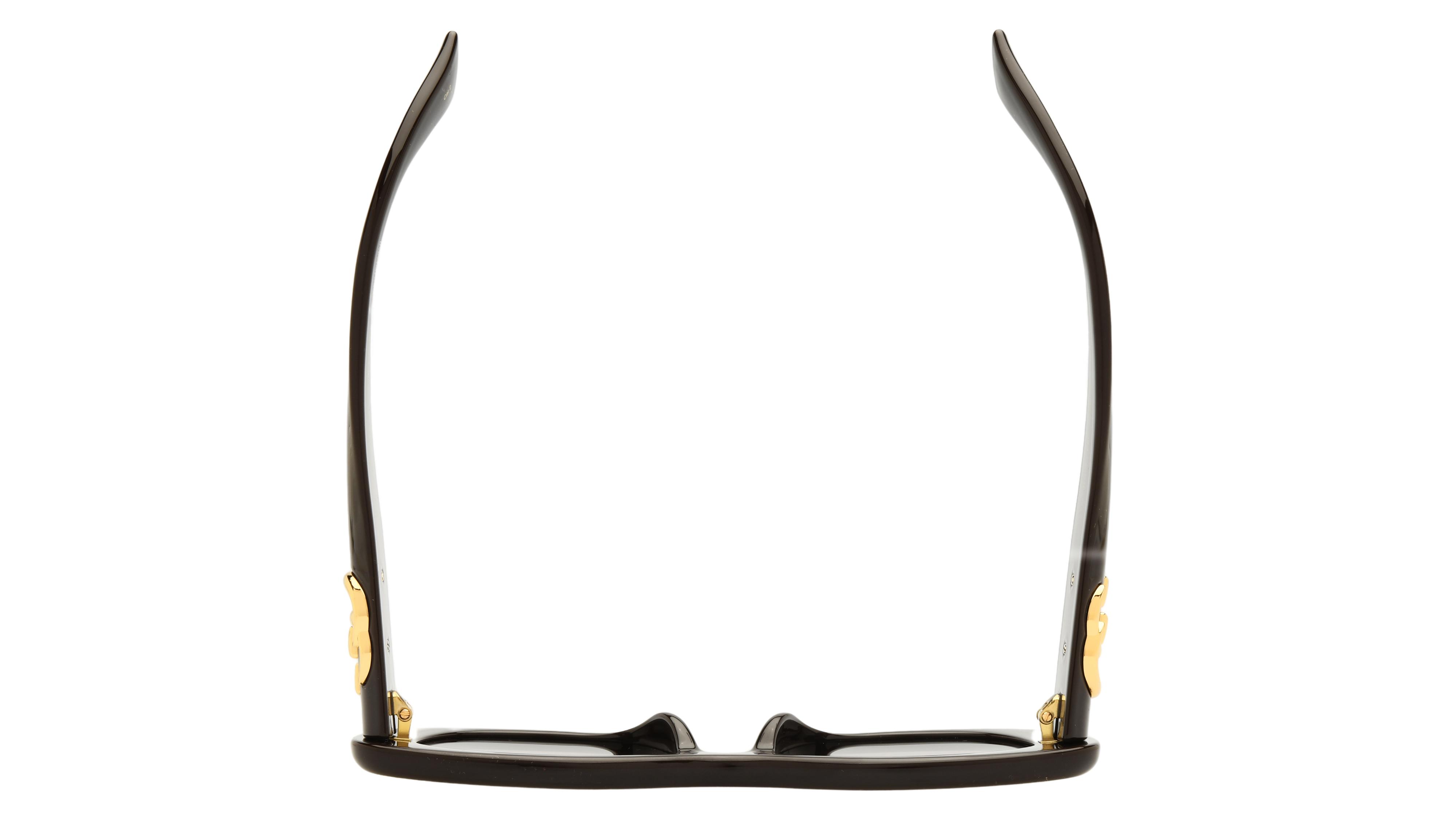 Lunettes de soleil Gucci Femme Marron Ronde GG1829SK Dessus