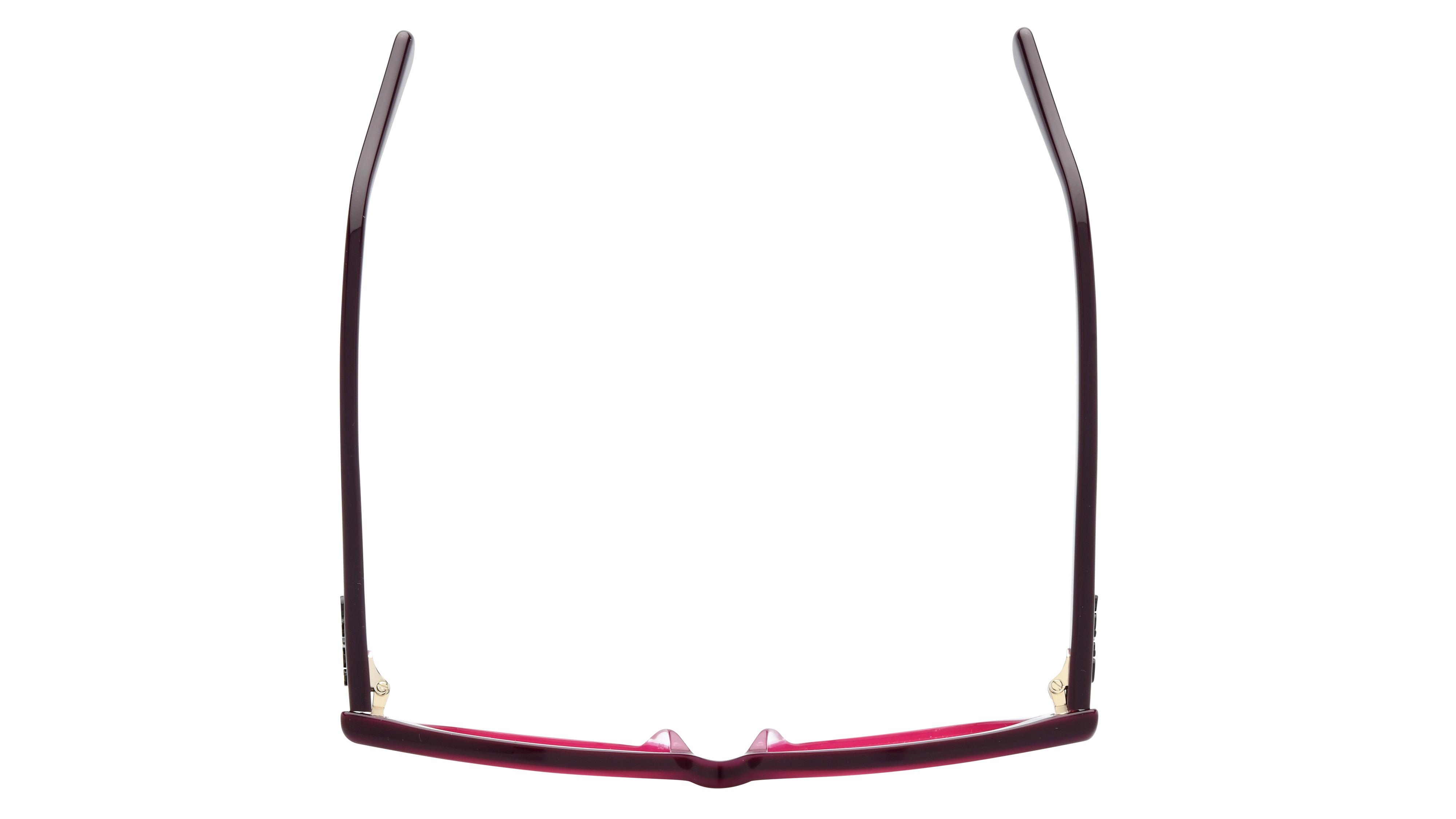 Lunettes de vue Chloé Femme Rouge Papillon Ch0241O Dessus