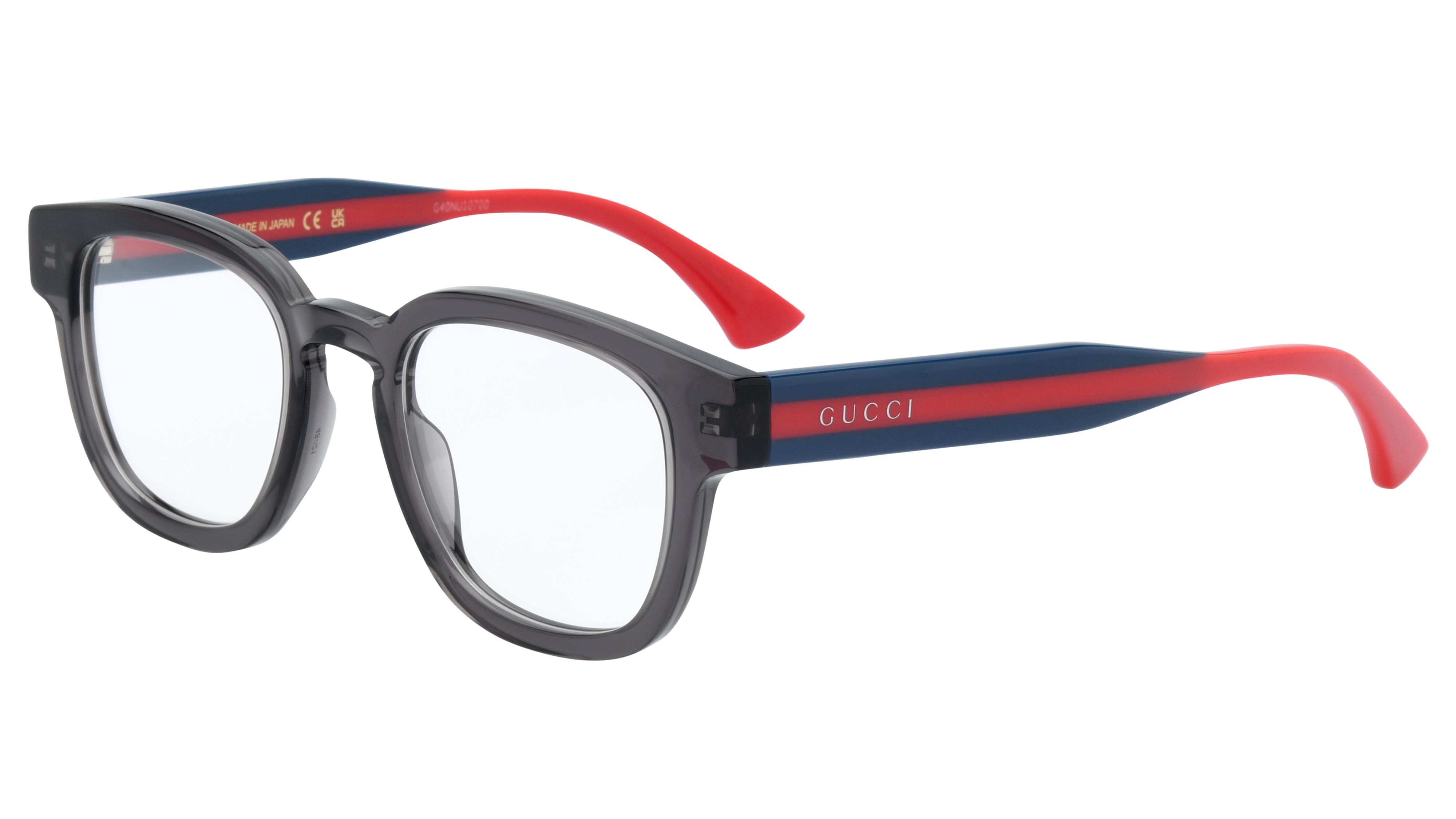 Lunettes de vue Gucci Homme Gris Pantos GG1992O Trois-Quart