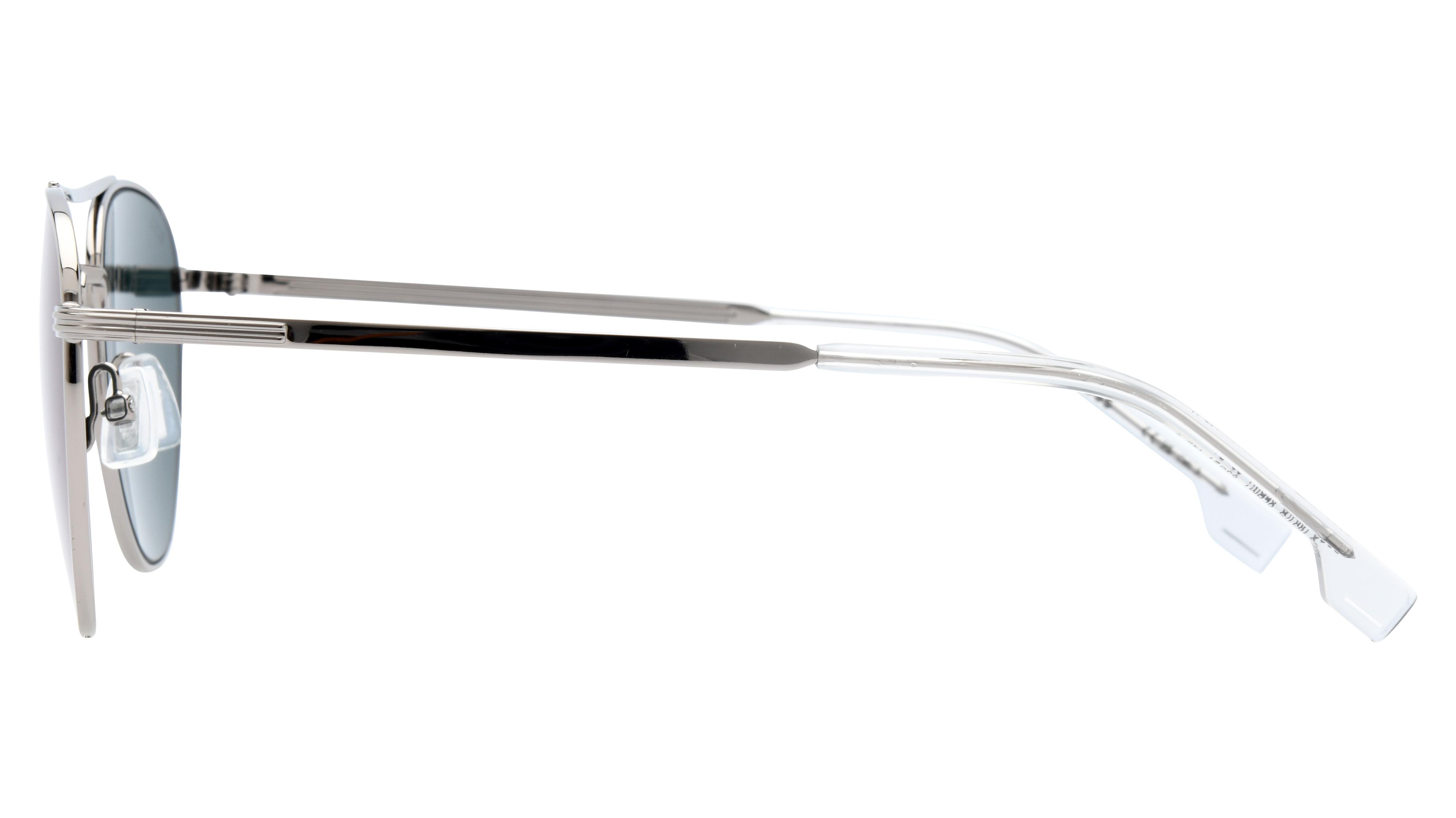 Lunettes de soleil Boss Homme Argent Rectangle Boss1631/S Gauche