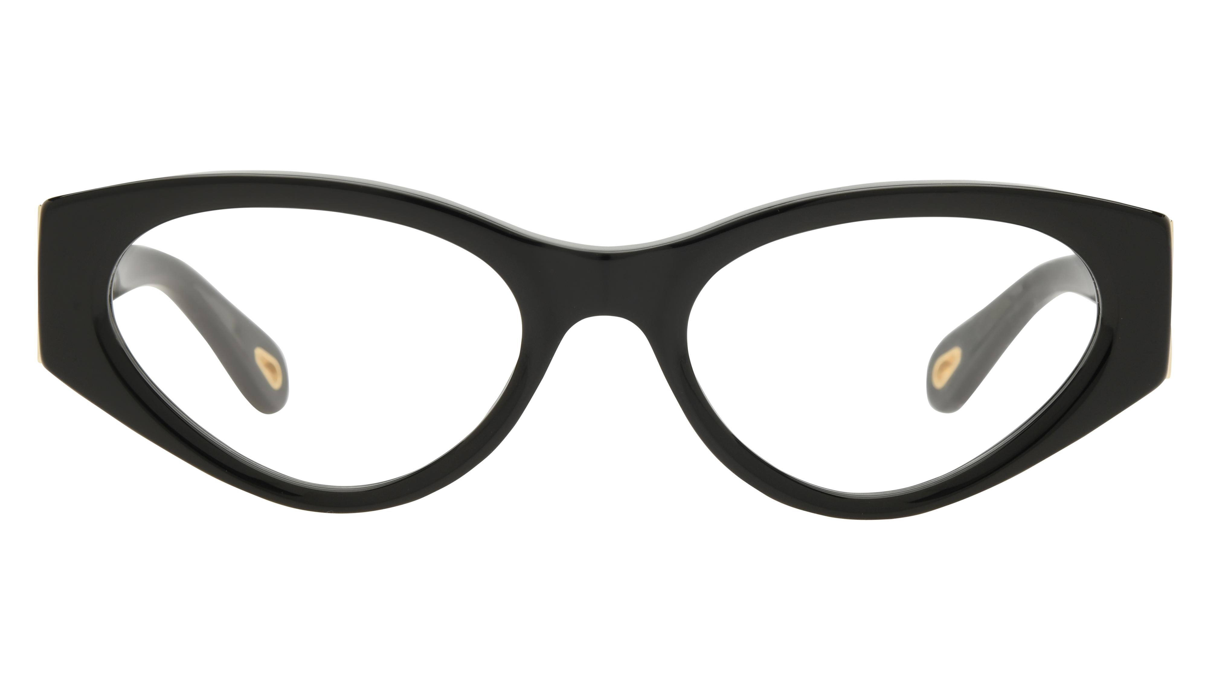 Lunettes de vue Chloé Femme Noir Papillon CH0273O Face