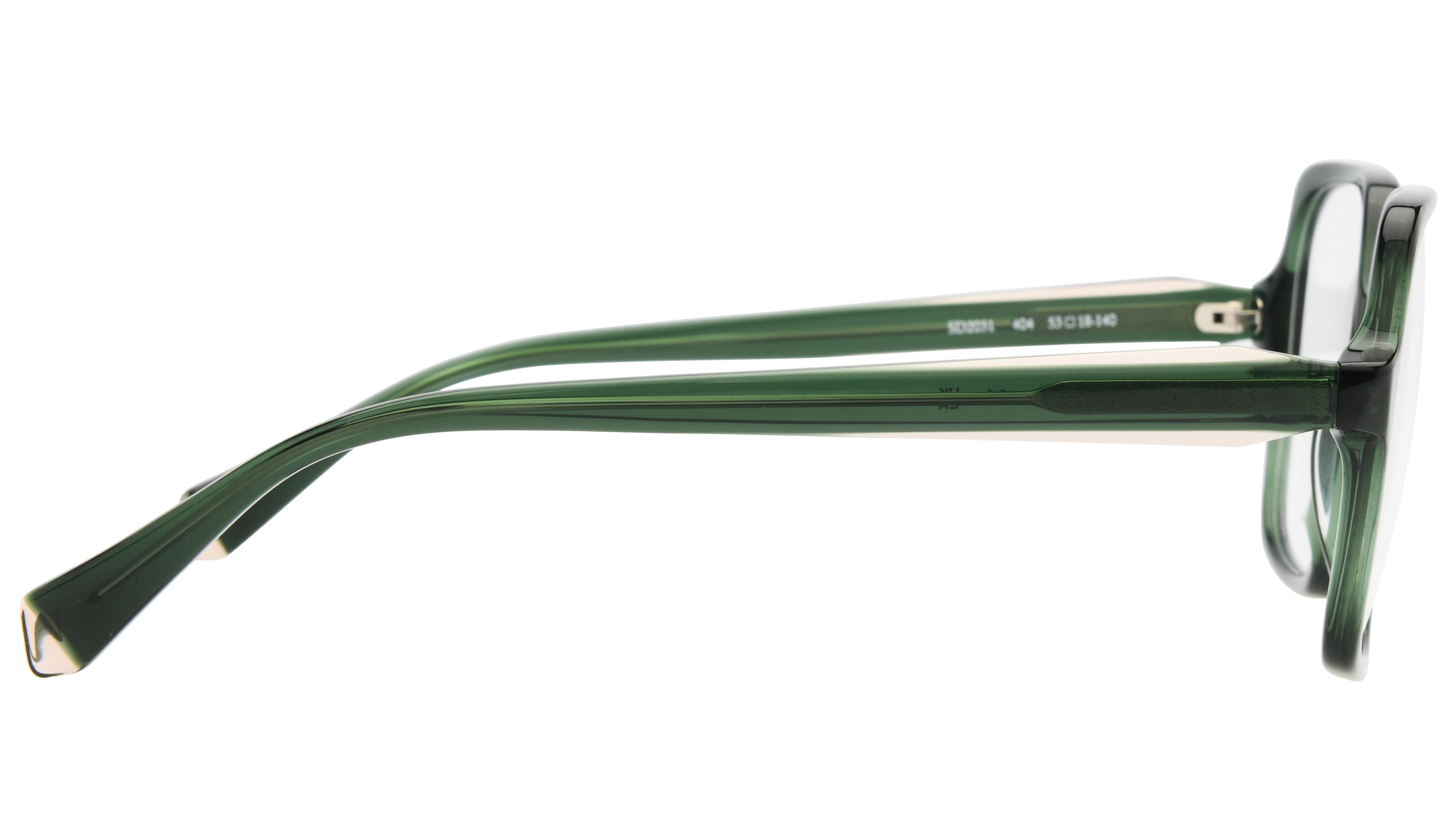Lunettes de vue Sandro Femme Vert Rectangle SD2031 Droite