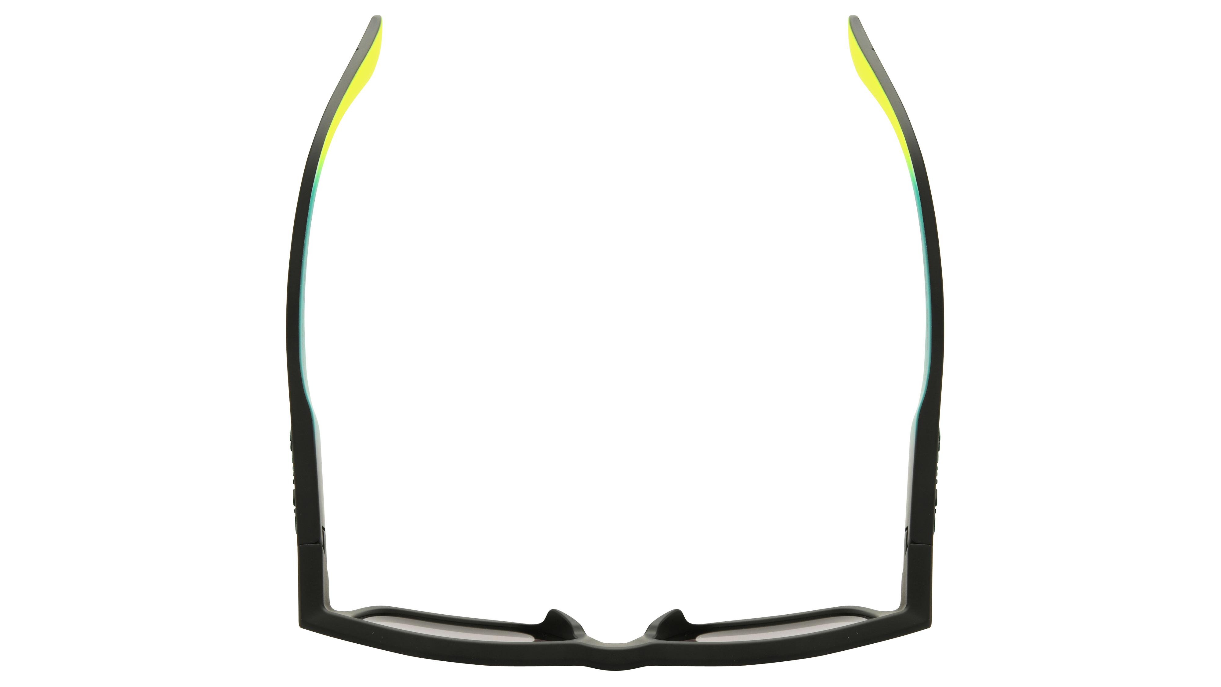 Lunettes de soleil  Mixte Noir Rectangle mj0638s Dessus