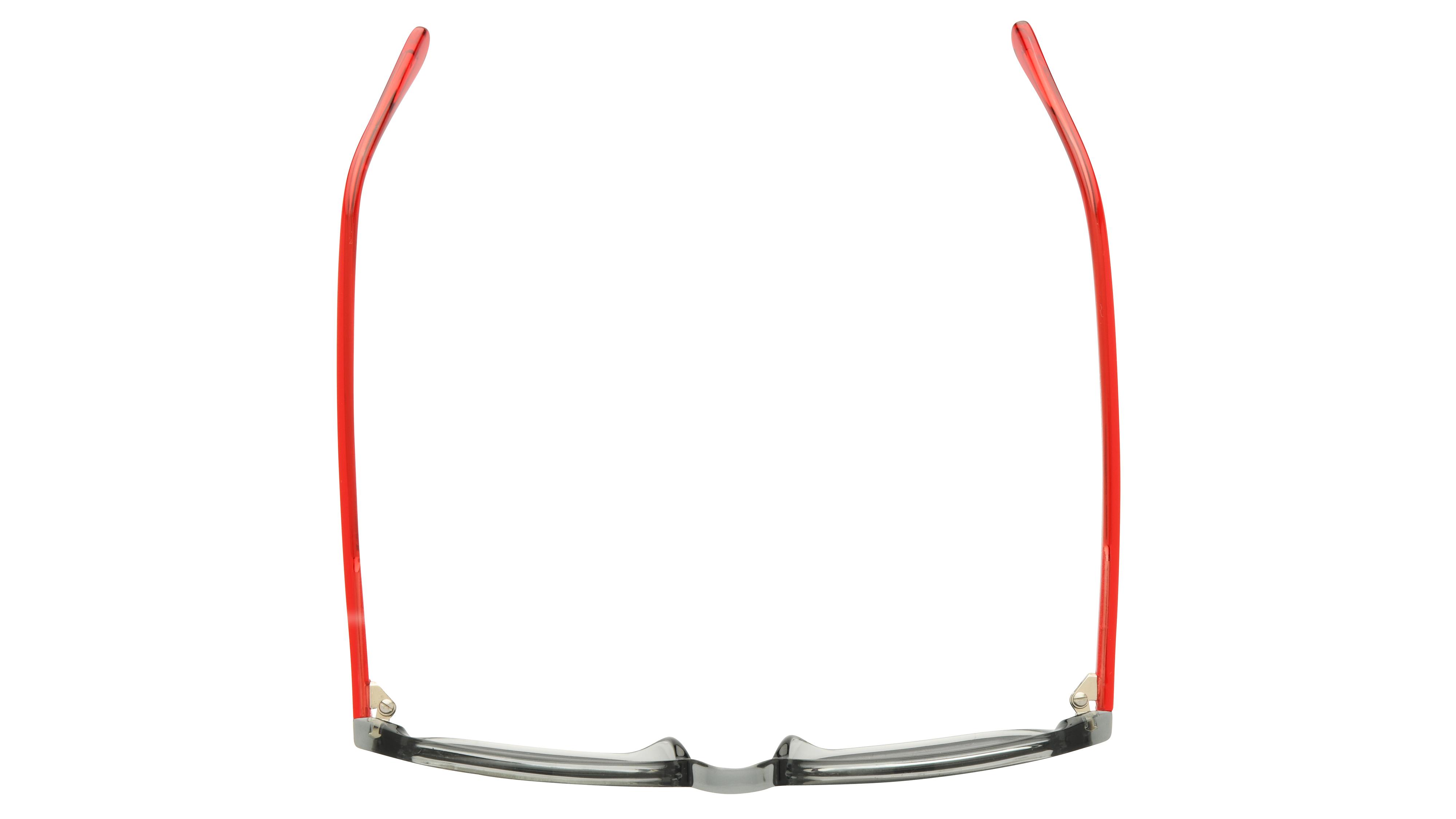 Lunettes de soleil Alternance Enfant Gris Rectangle alt26204 Dessus