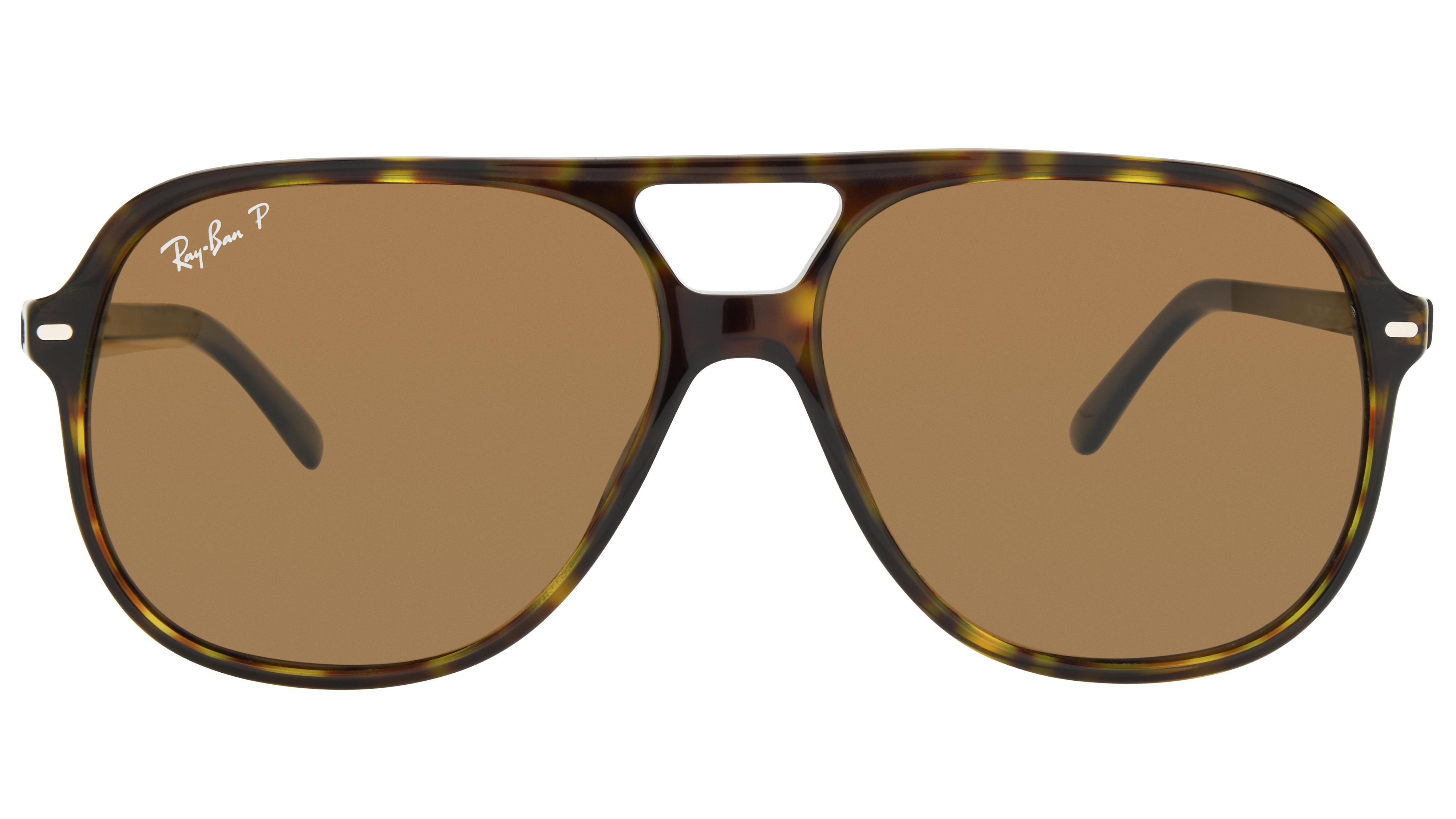 Lunettes de soleil Ray-Ban Mixte Écaille Carré Rb2198 Face