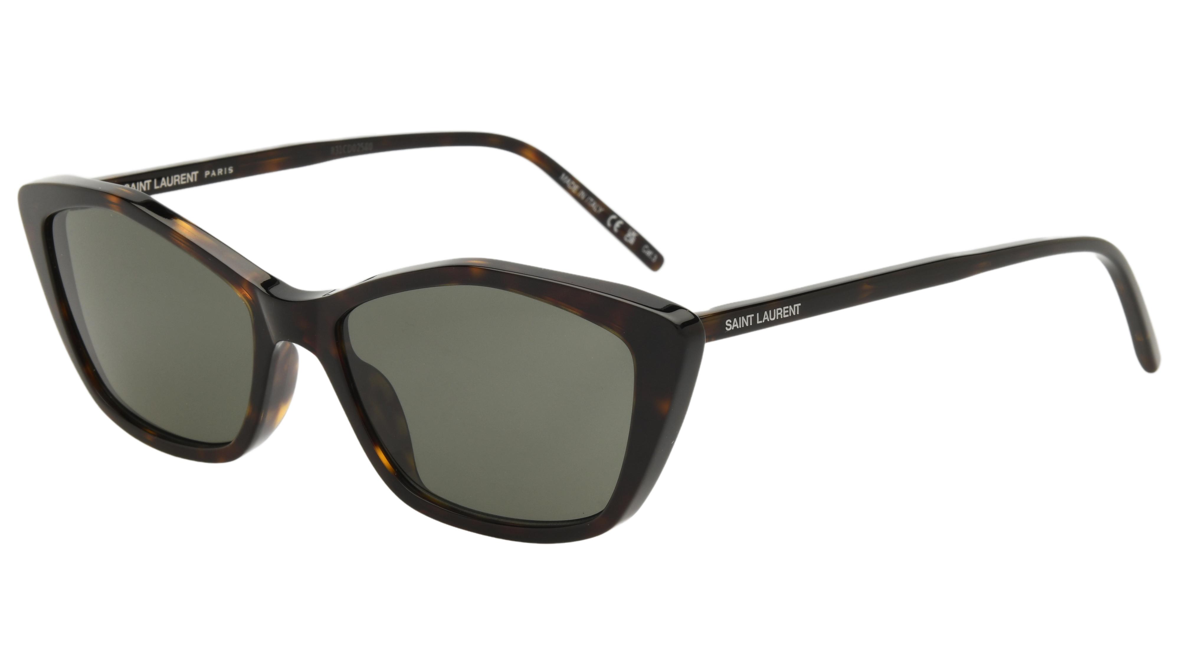 Lunettes de soleil Saint Laurent Femme Marron Papillon Sl775 Trois-Quart
