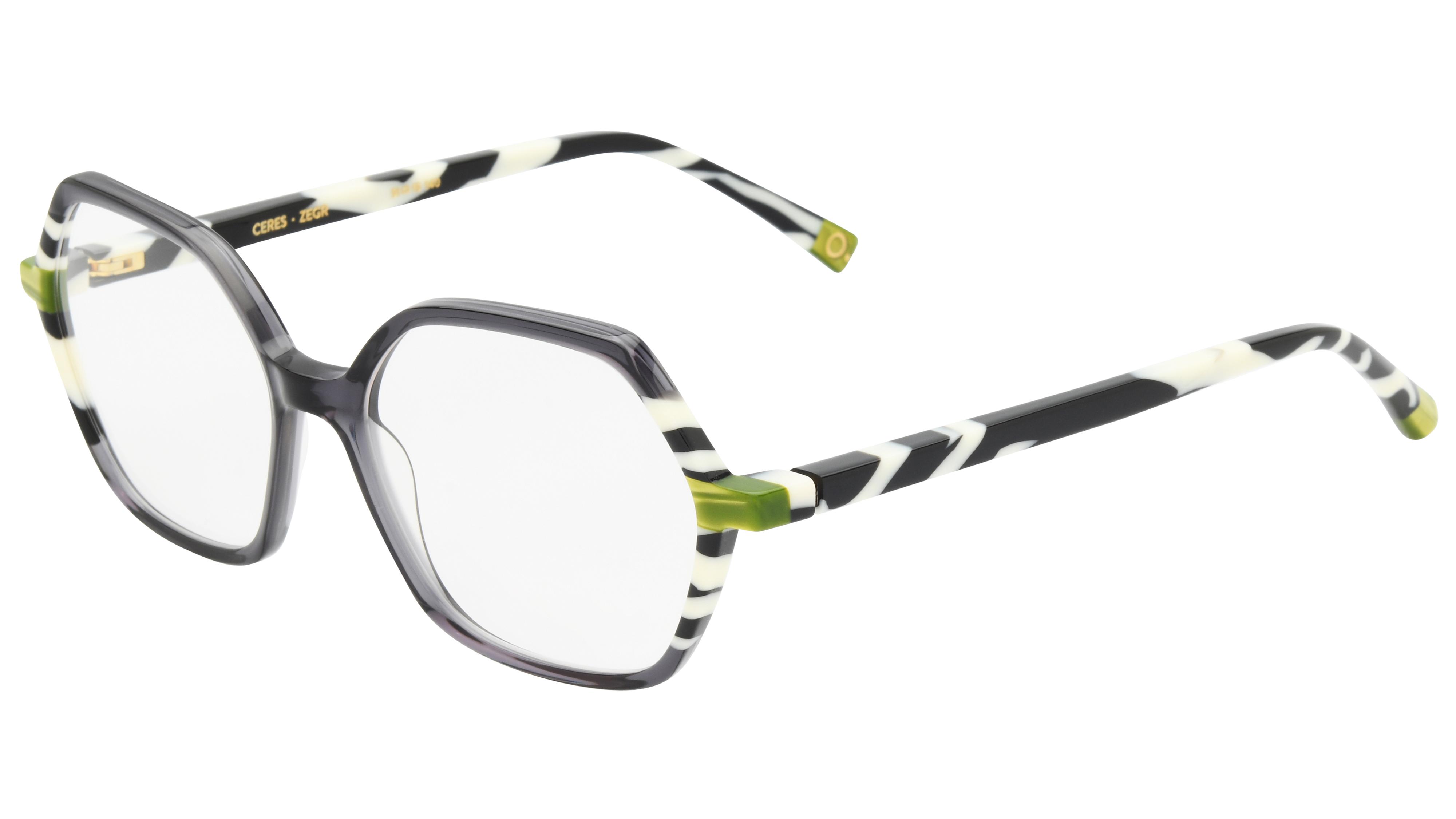 Lunettes de vue Etnia Barcelona Femme Blanc Angulaire ceres Trois-Quart