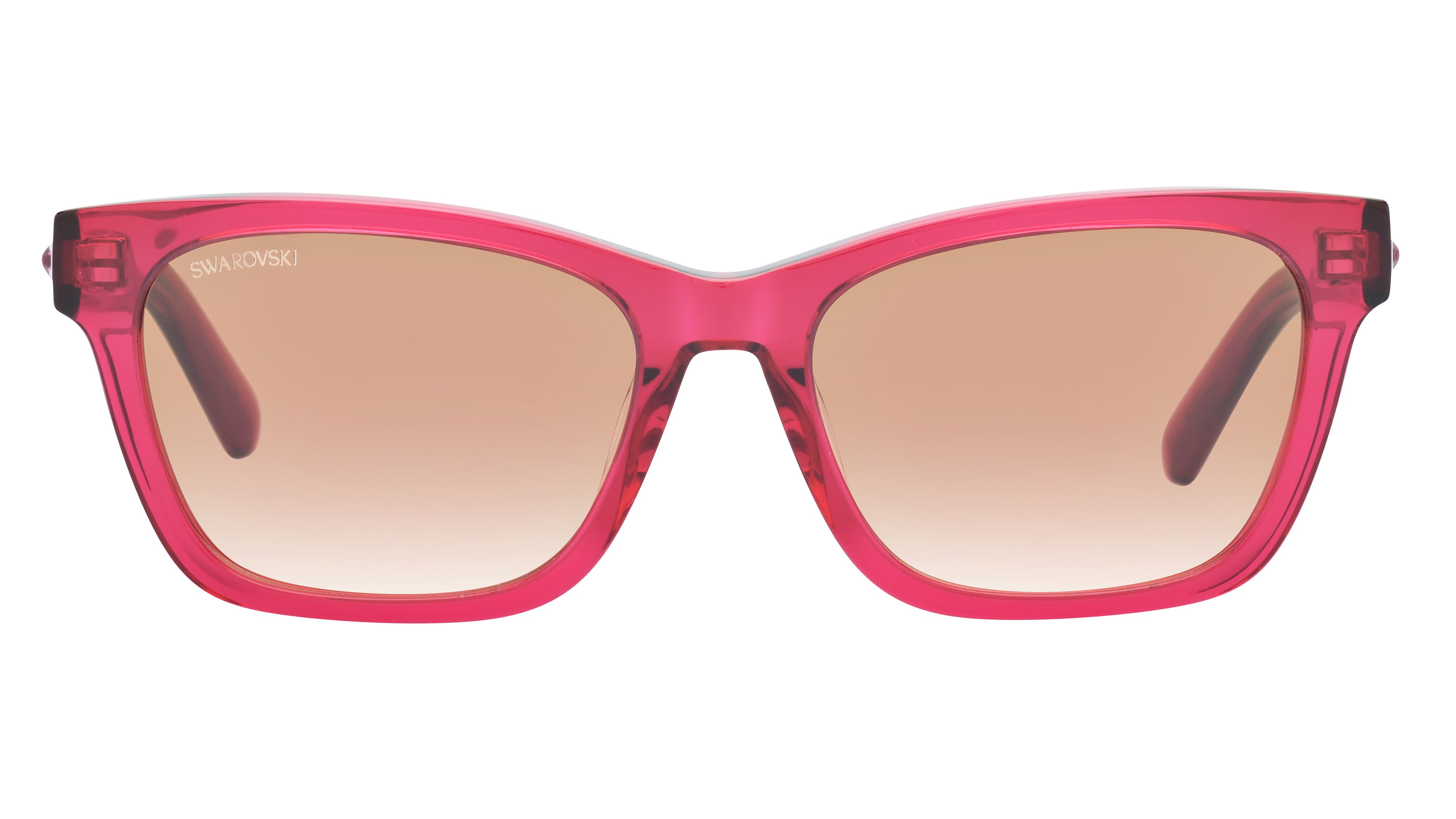 Lunettes de soleil Swarovski SK0374 75F Rose Fuchsia Rectangle