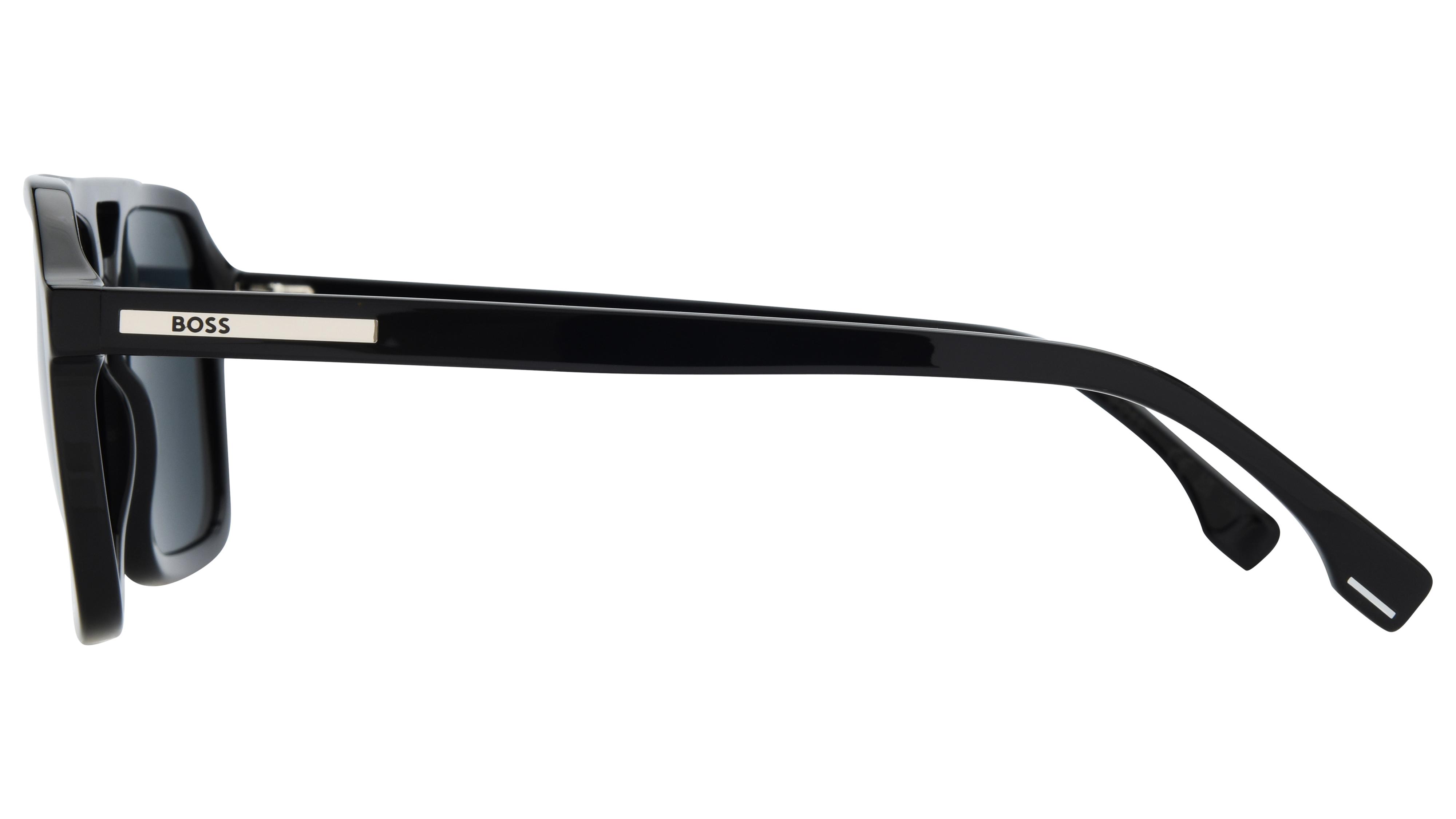 Lunettes de soleil Boss Homme Noir Carré BOSS Gauche