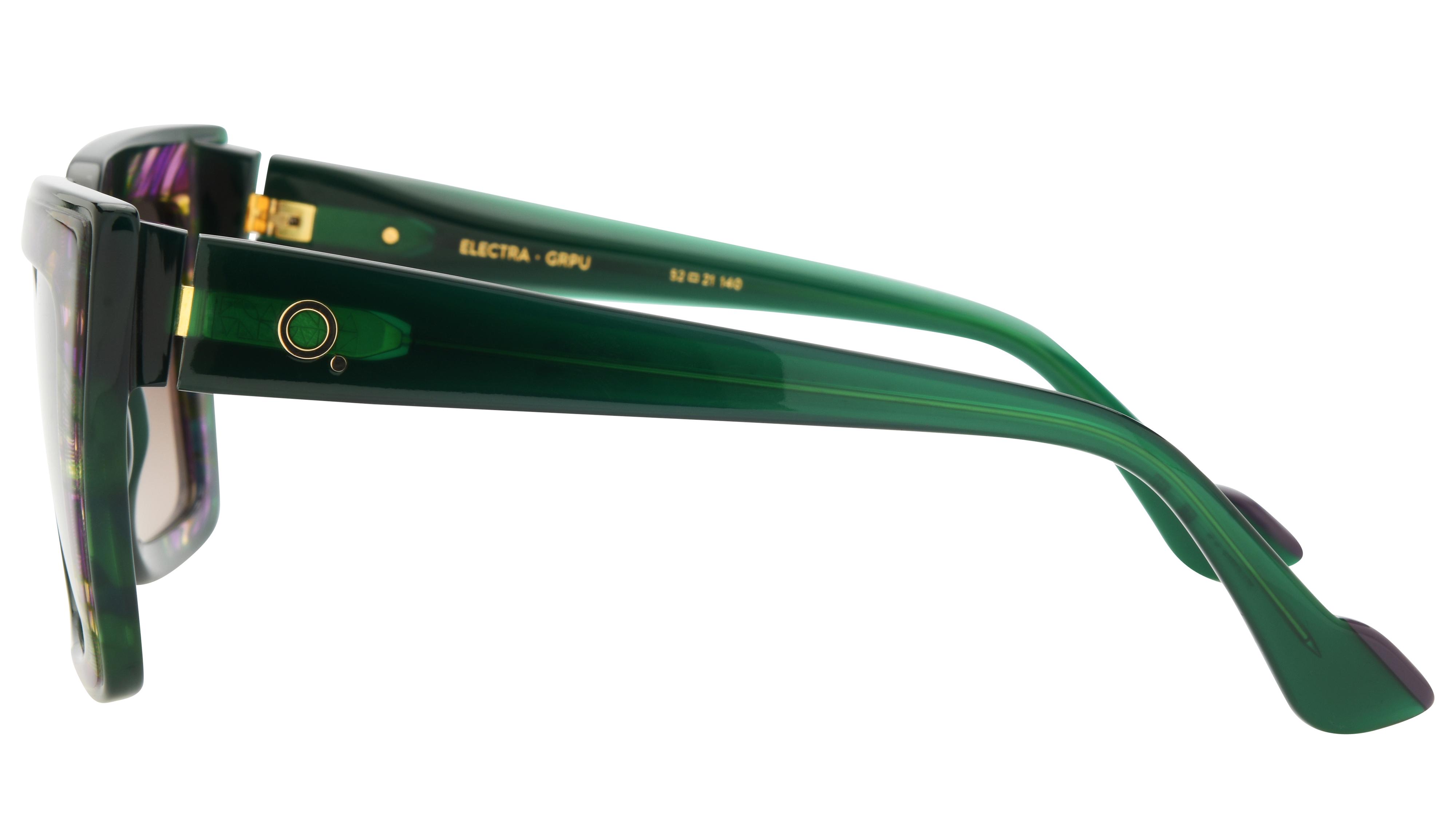 Lunettes de soleil Etnia Barcelona Femme Vert Rectangle electra Gauche