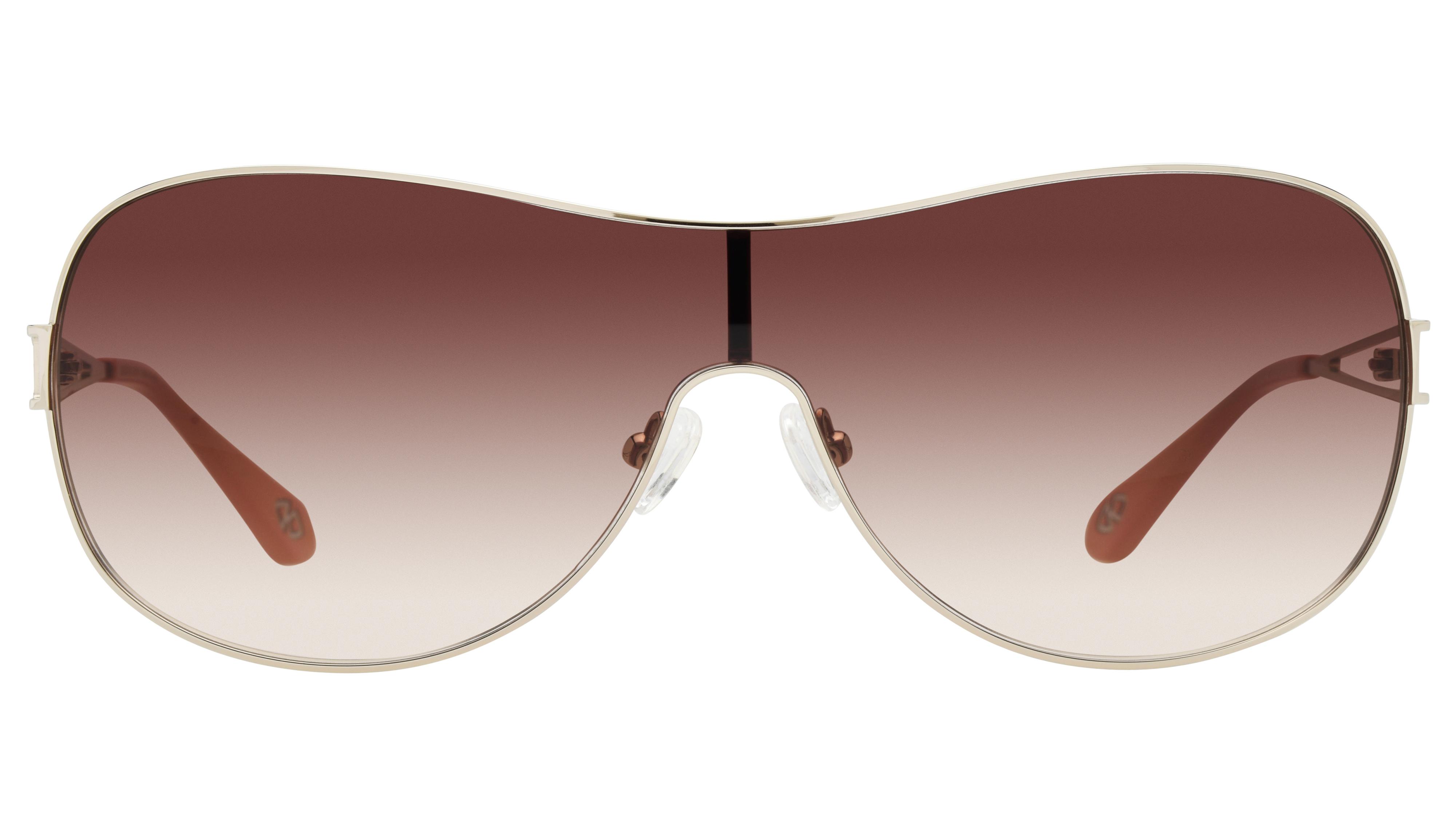 Lunettes de soleil Signature Krys Femme Argent Oversize Anastasia Face