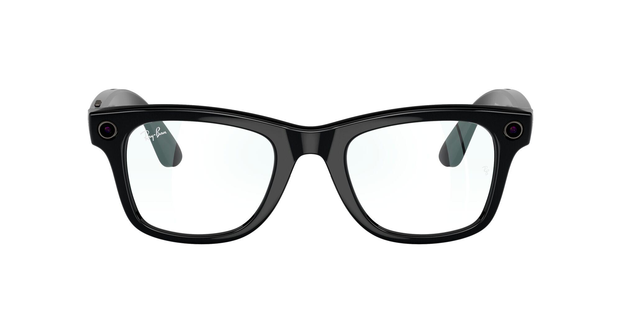 Lunettes de soleil Ray-Ban Mixte Noir Carré RW4006 Face