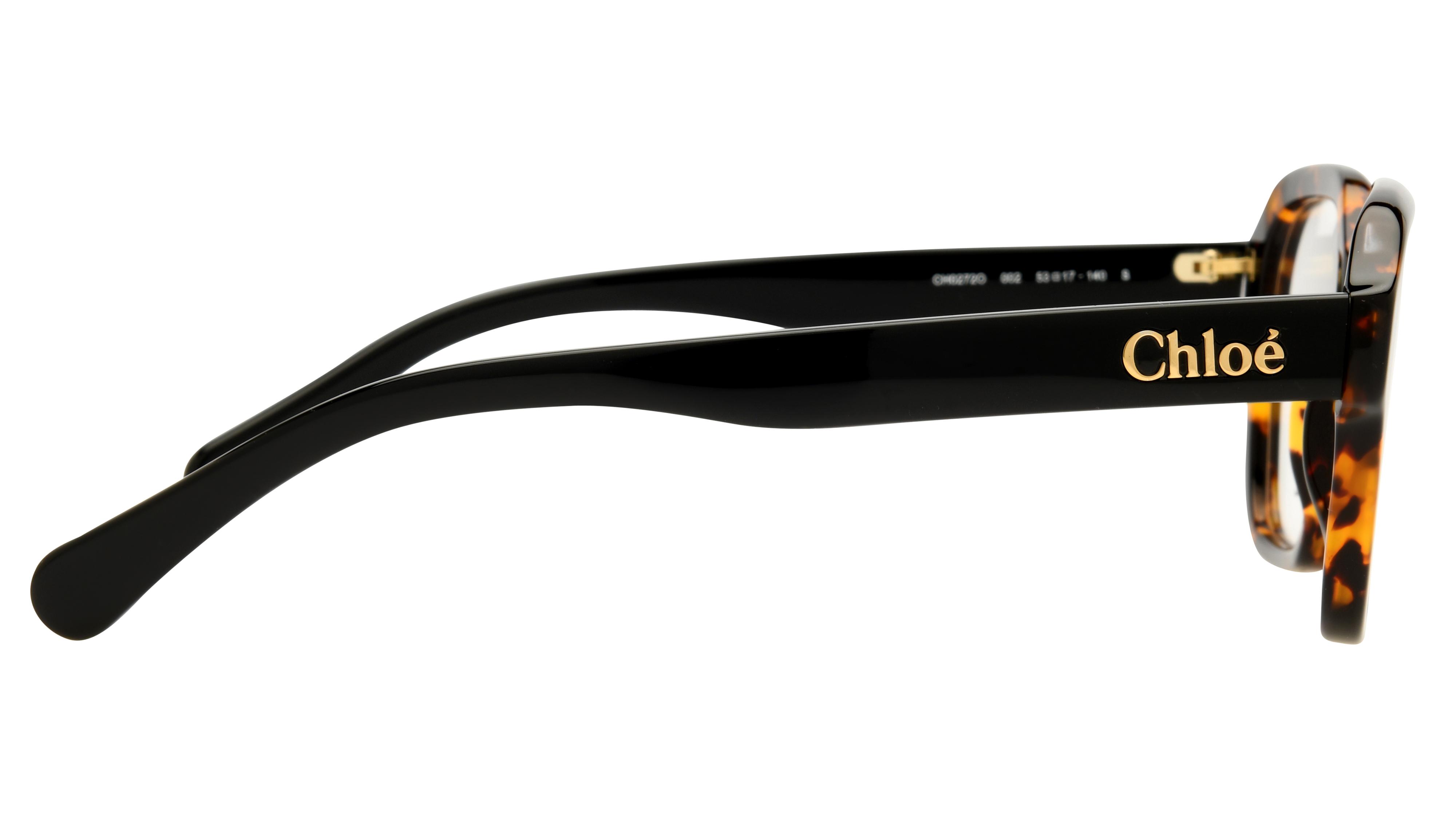 Lunettes de vue Chloé Femme Écaille Rectangle Ch0272O Droite