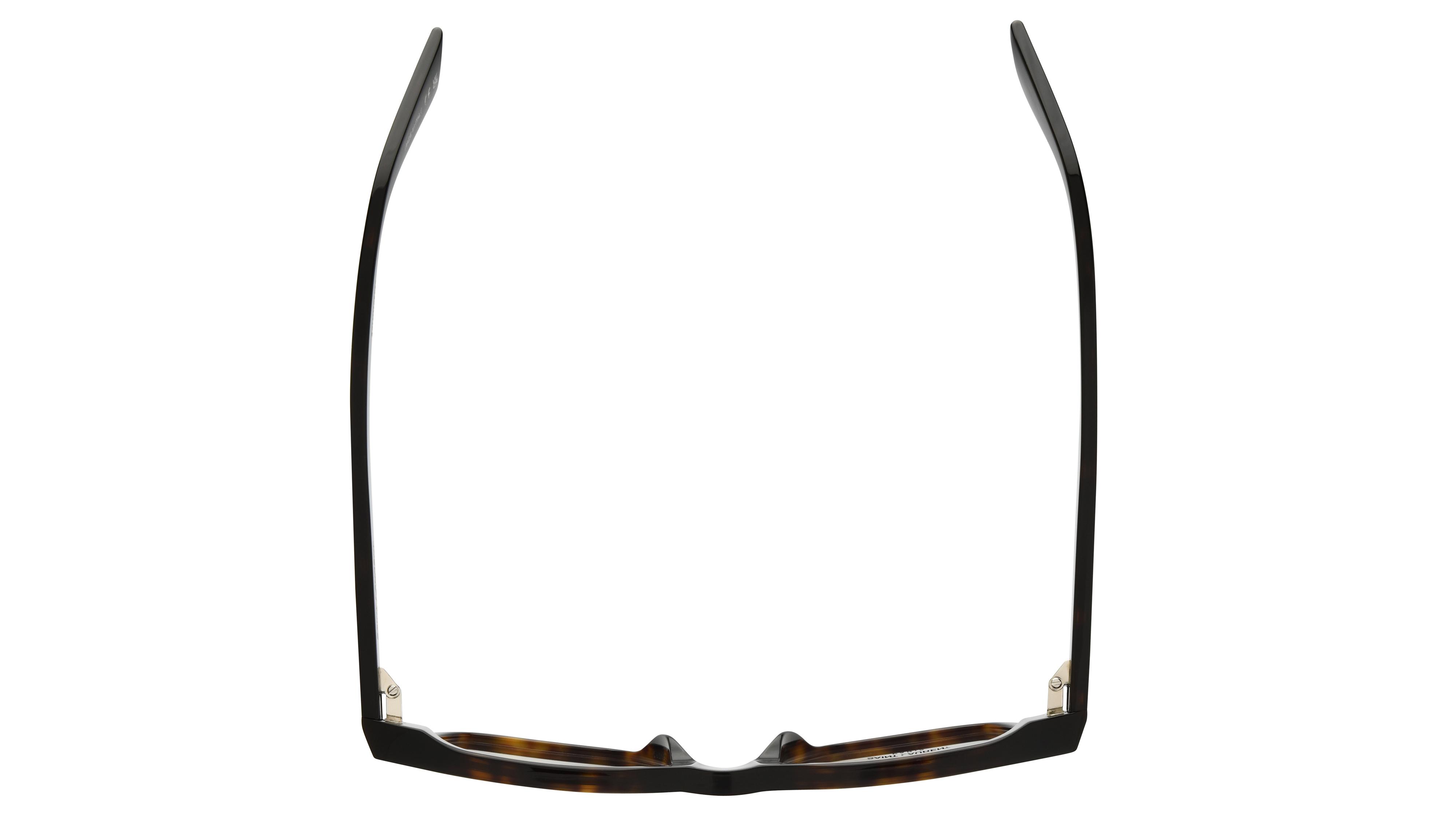 Lunettes de vue Saint Laurent Homme Écaille Rectangle sl Dessus