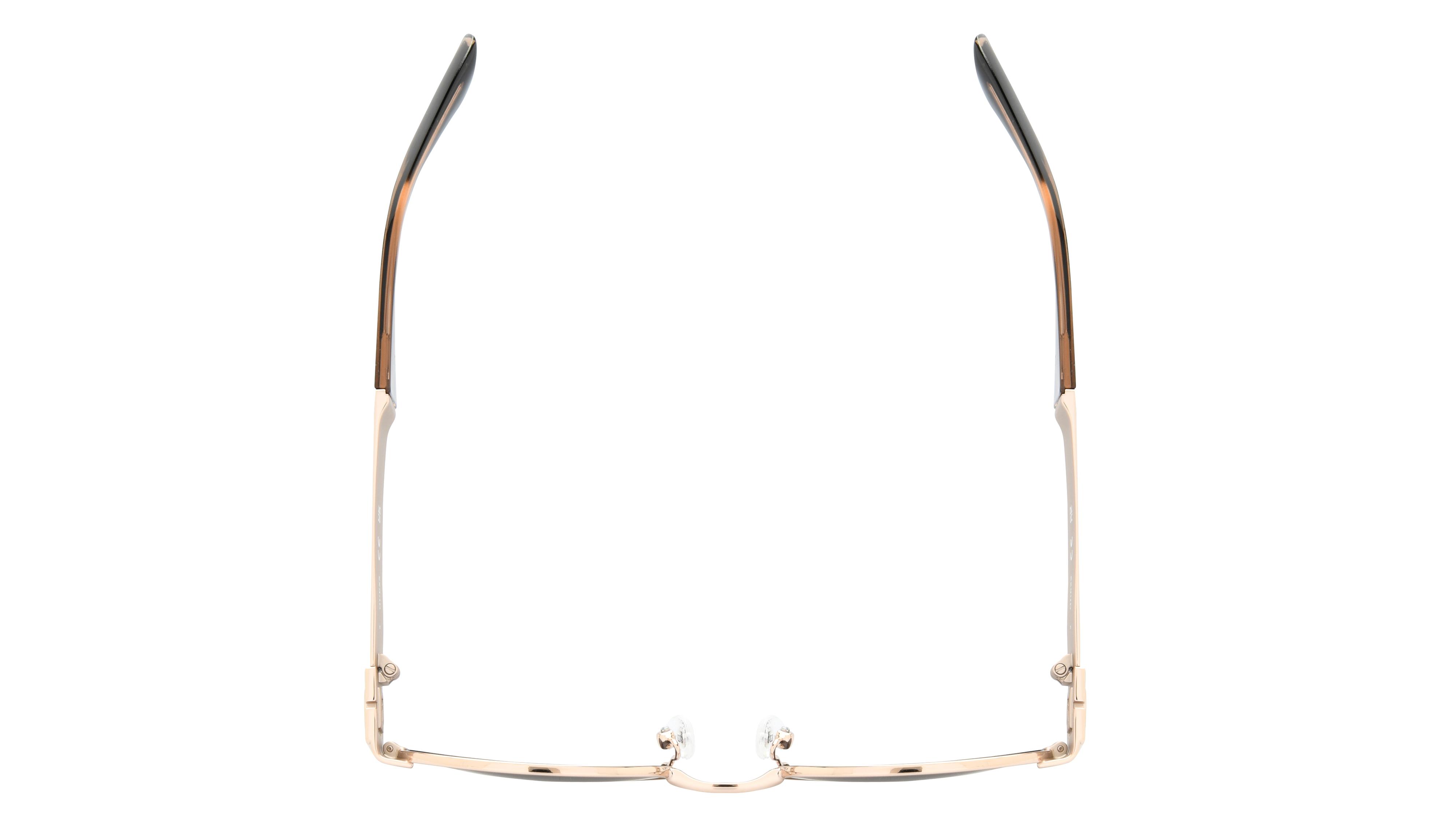 Lunettes de soleil Guess Femme Or Carré Gu00262 Dessus