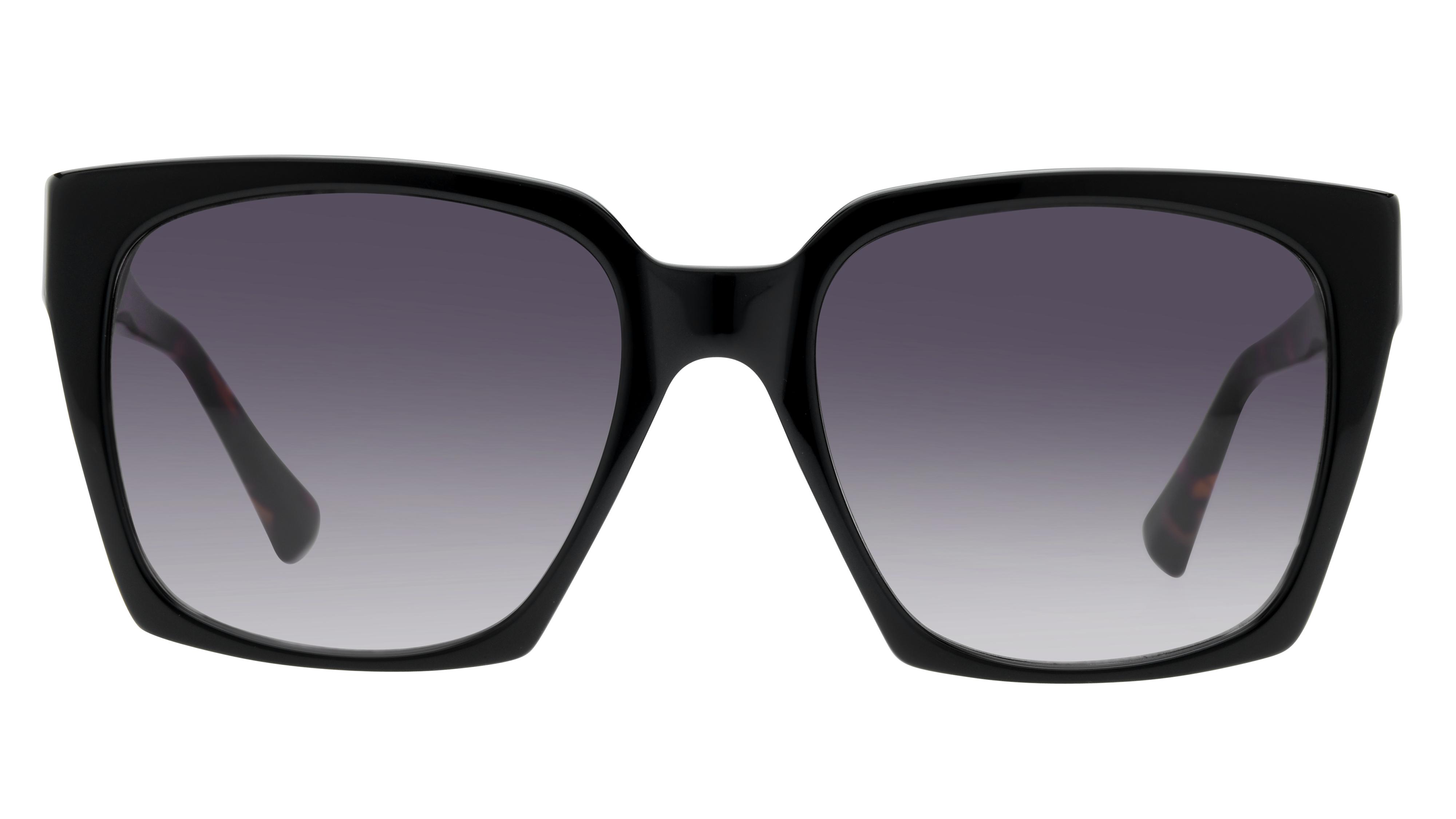 Lunettes de soleil Sandro Femme Noir Rectangle SD6052 Face