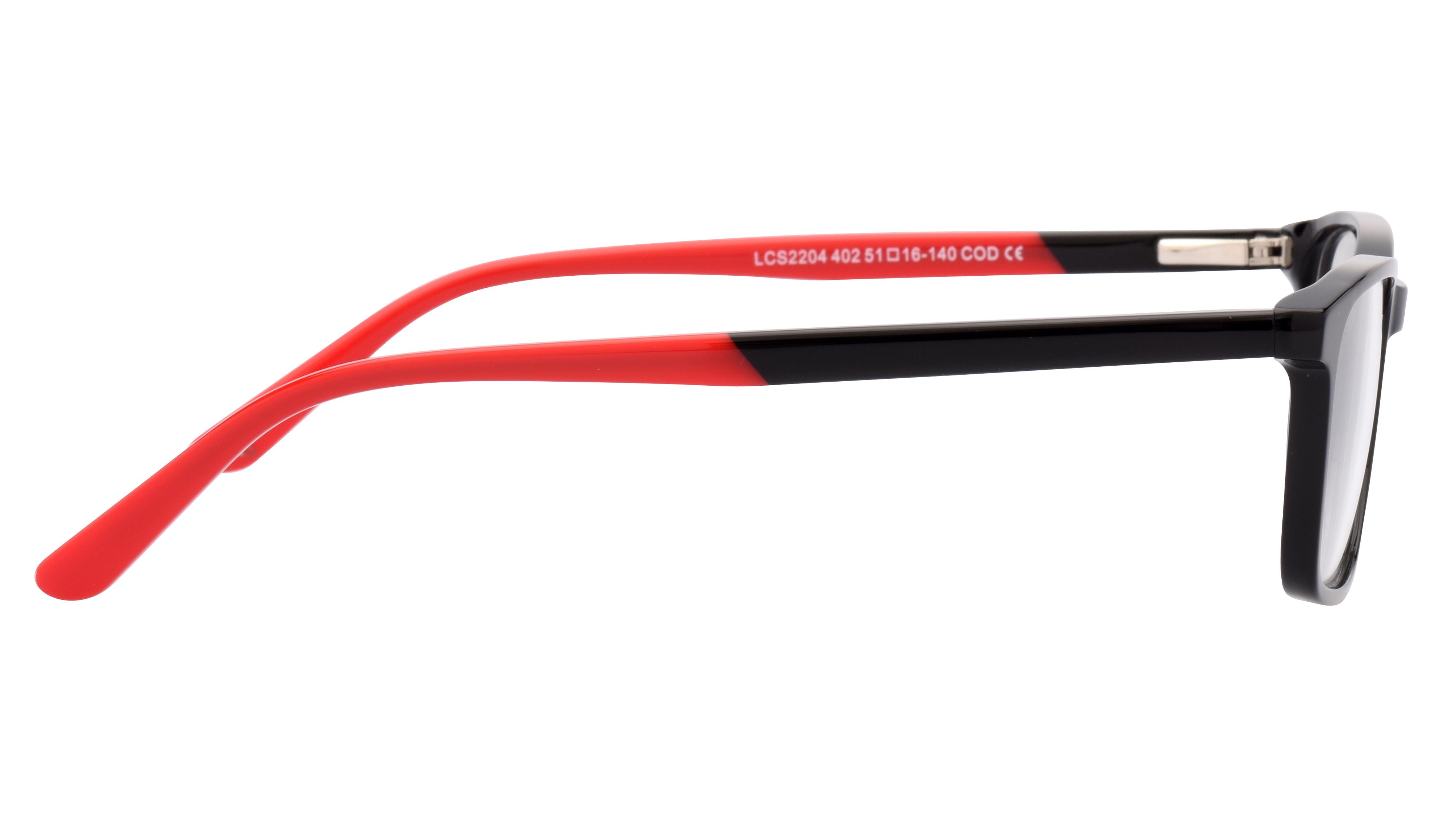 Lunettes de vue Le Coq Sportif Homme Noir Rectangle Lcs2204 Droite