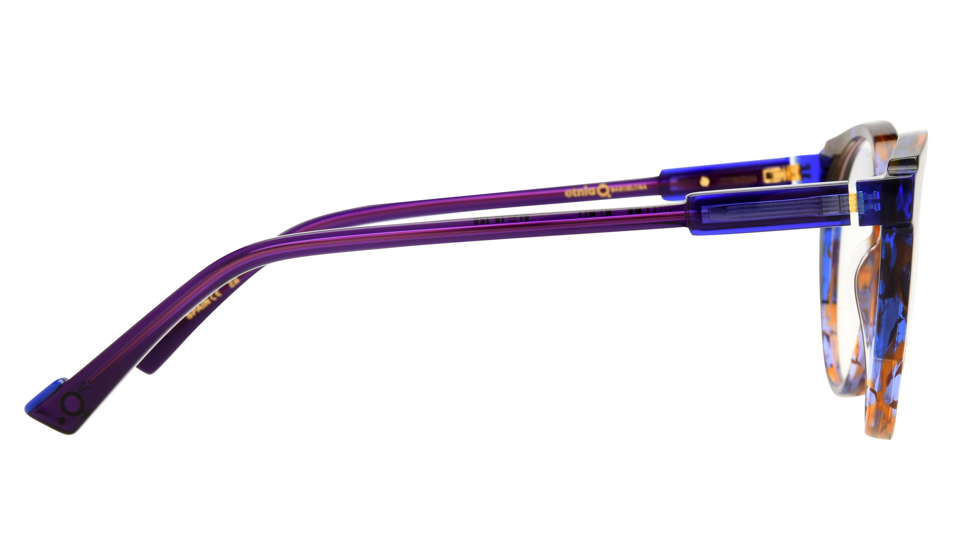 Lunettes de vue Etnia Barcelona Femme Bleu Ronde Wales Droite