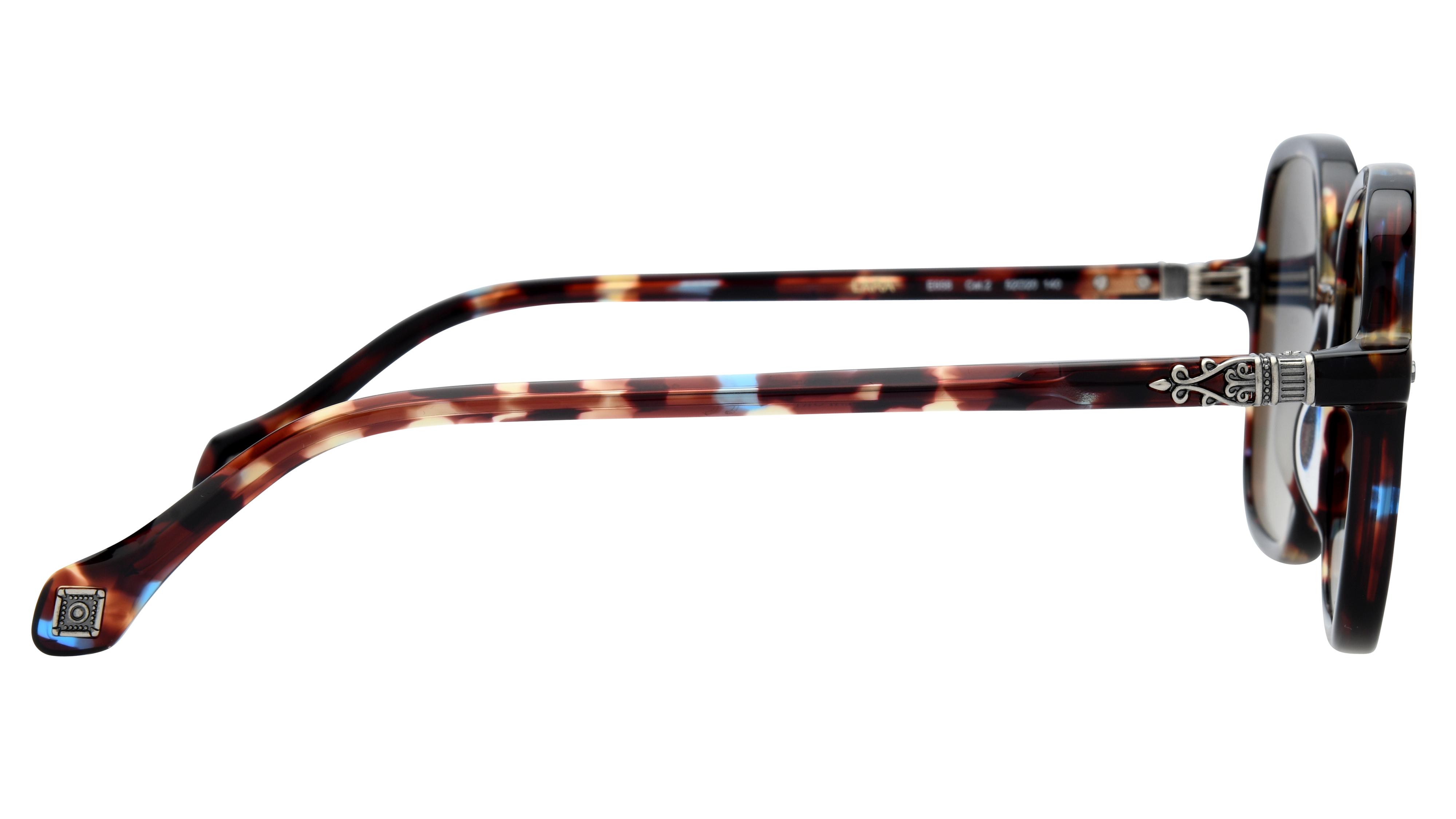 Lunettes de soleil ba&sh Femme Écaille Carré LARA Droite