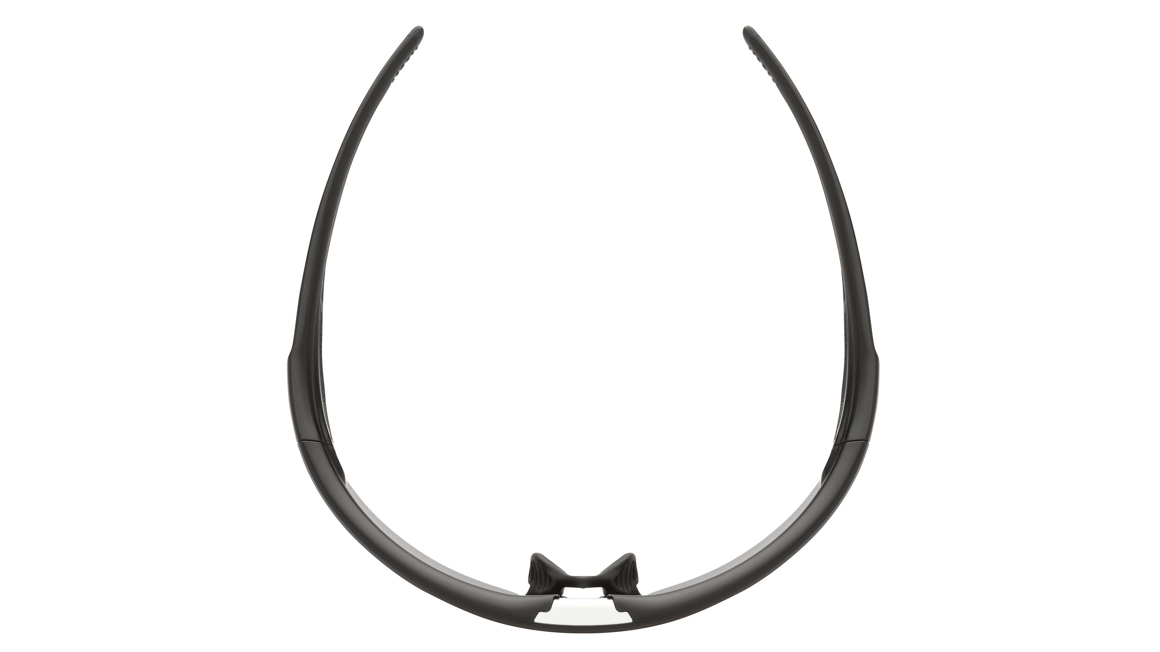 Lunettes de soleil Oakley Mixte Noir Rectangle oo9531 Dessus