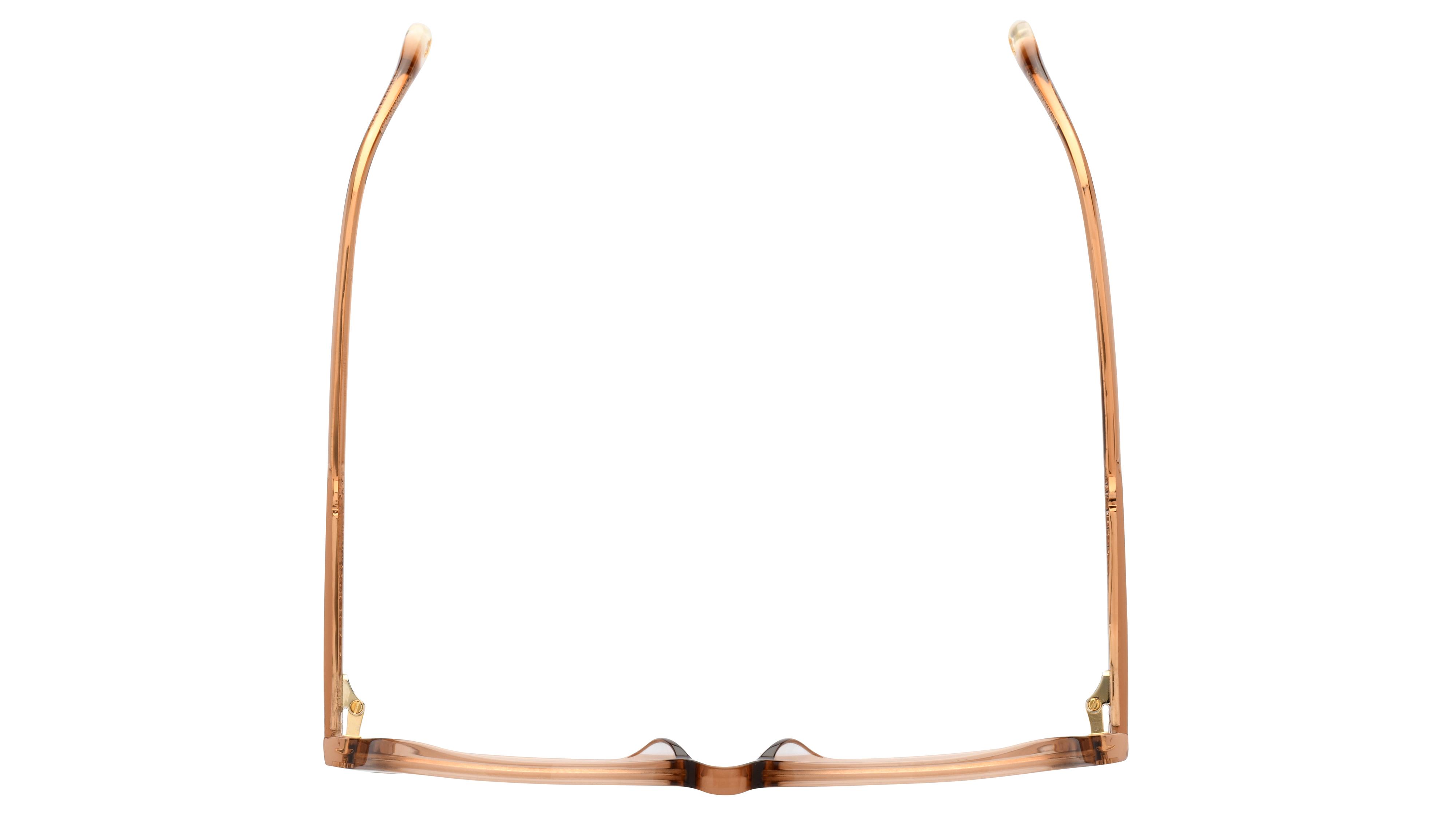 Lunettes de vue ba&sh Femme Marron Carré BA1056 Dessus